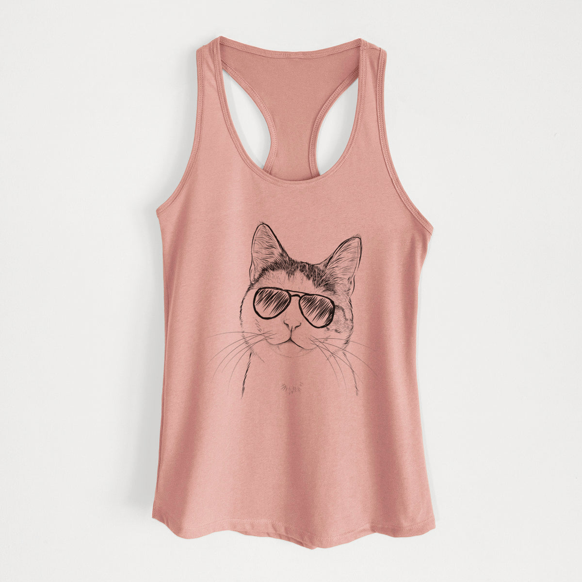 Denver the Calico Cat - Women's Racerback Tanktop