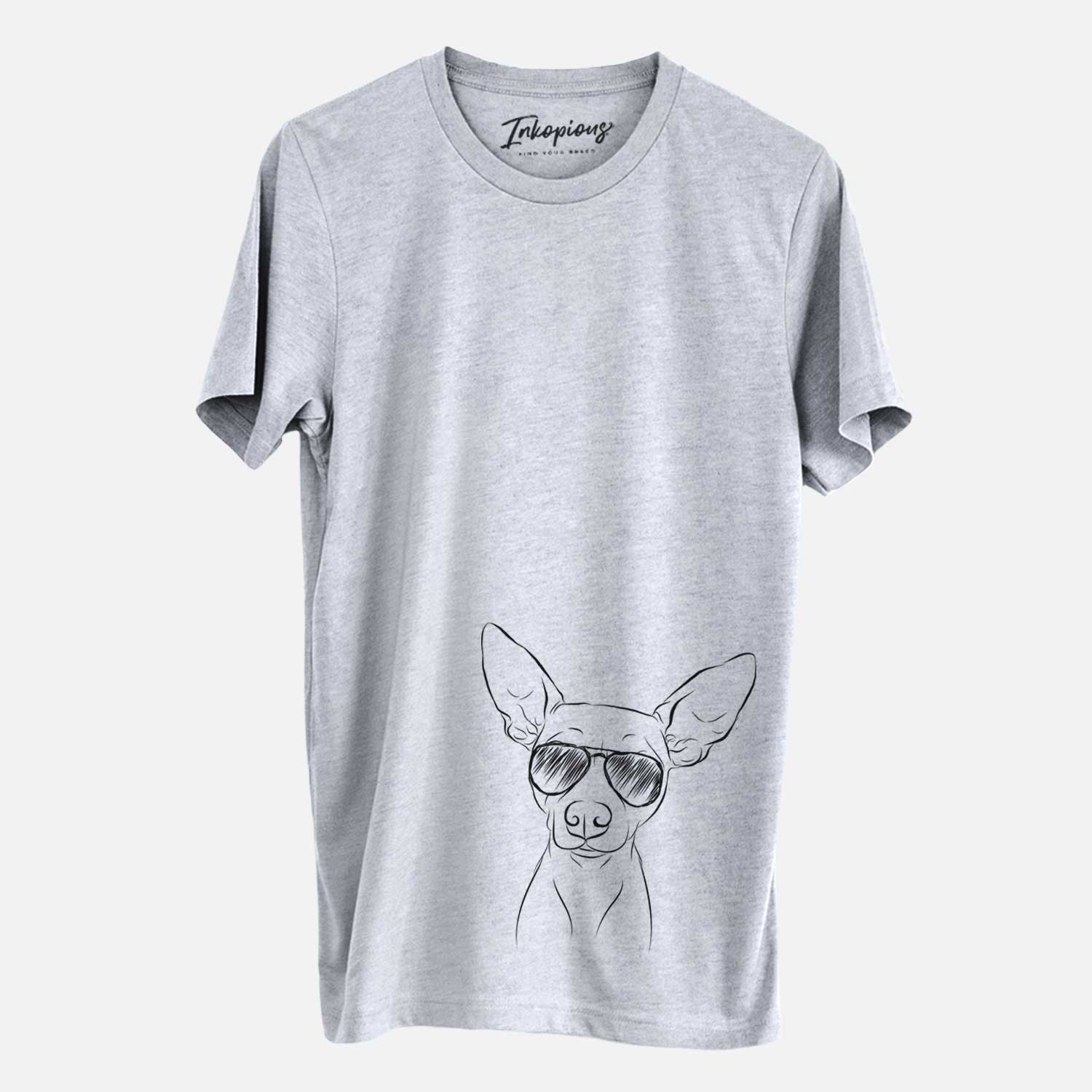 Aviator Desi the American Hairless Terrier - Unisex Crewneck