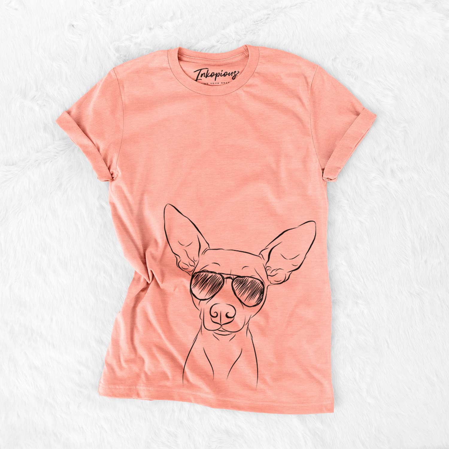 Desi the American Hairless Terrier - Bella Canvas Unisex Crewneck