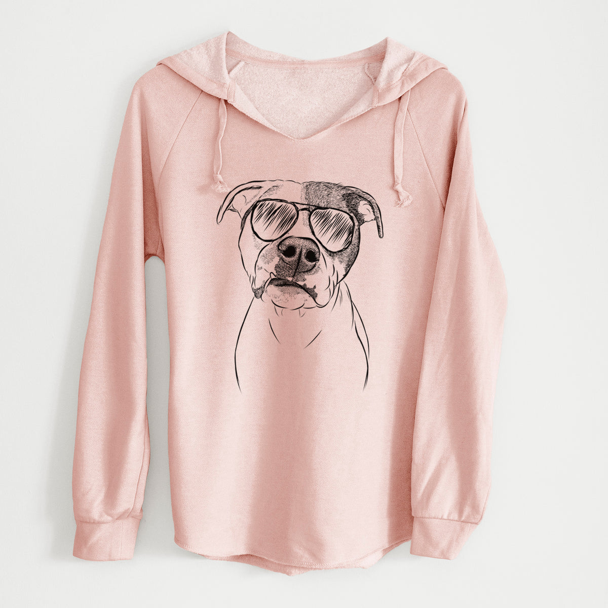 Aviator Dexter the Pitbull - Cali Wave Hooded Sweatshirt