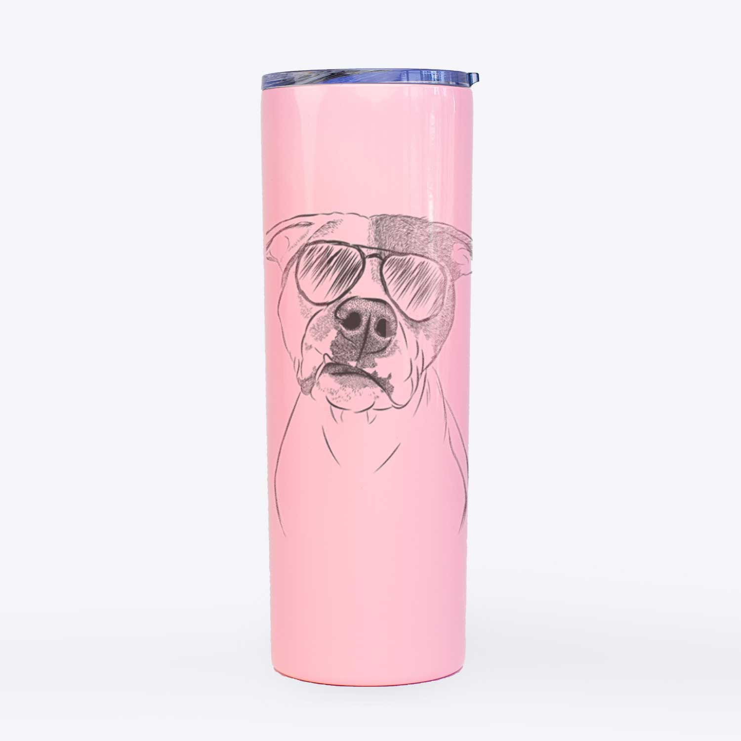 Dexter the Pitbull - 20oz Skinny Tumbler