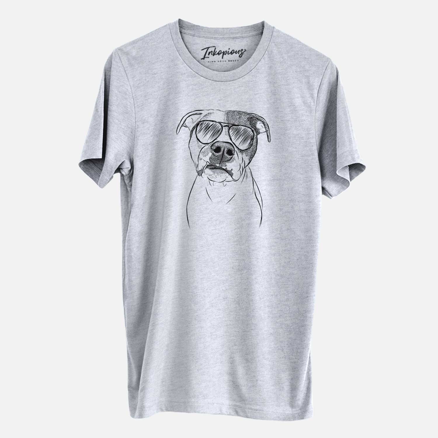 Aviator Dexter the Pitbull - Unisex Crewneck