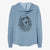 Dexter the English Setter - Women's Cali Wave Zip-Up Sweatshirt