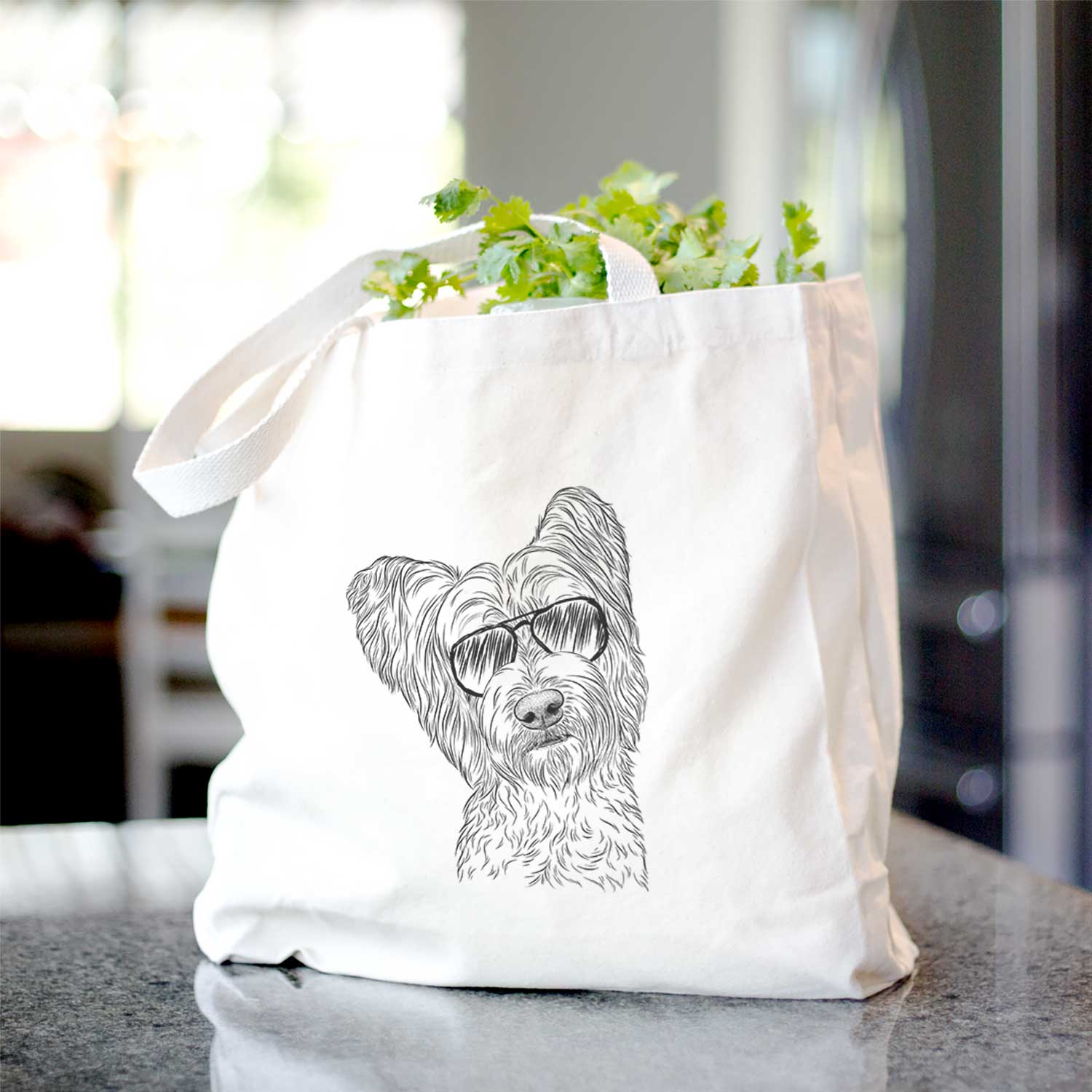 Dexter the Terrier Mix - Tote Bag