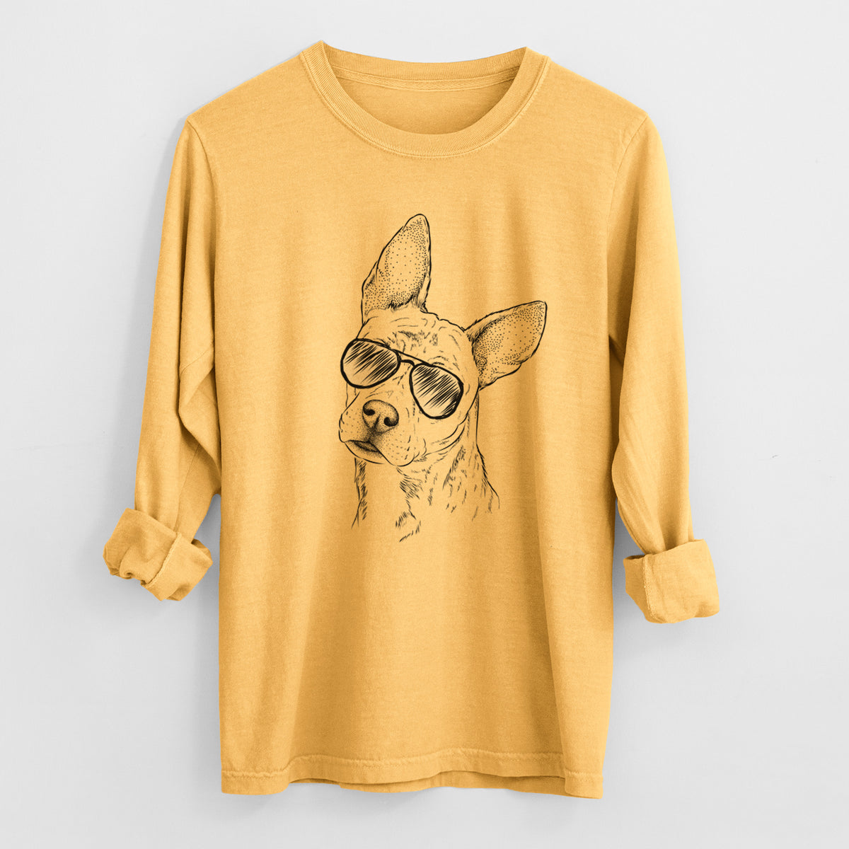 Aviators Diesel the Mixed Breed - Heavyweight 100% Cotton Long Sleeve
