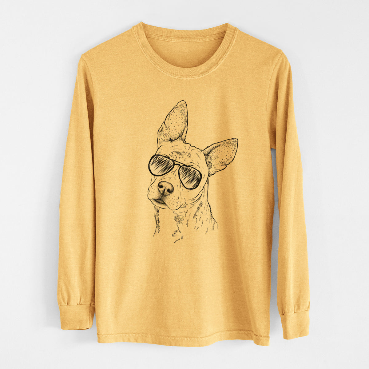 Aviators Diesel the Mixed Breed - Heavyweight 100% Cotton Long Sleeve