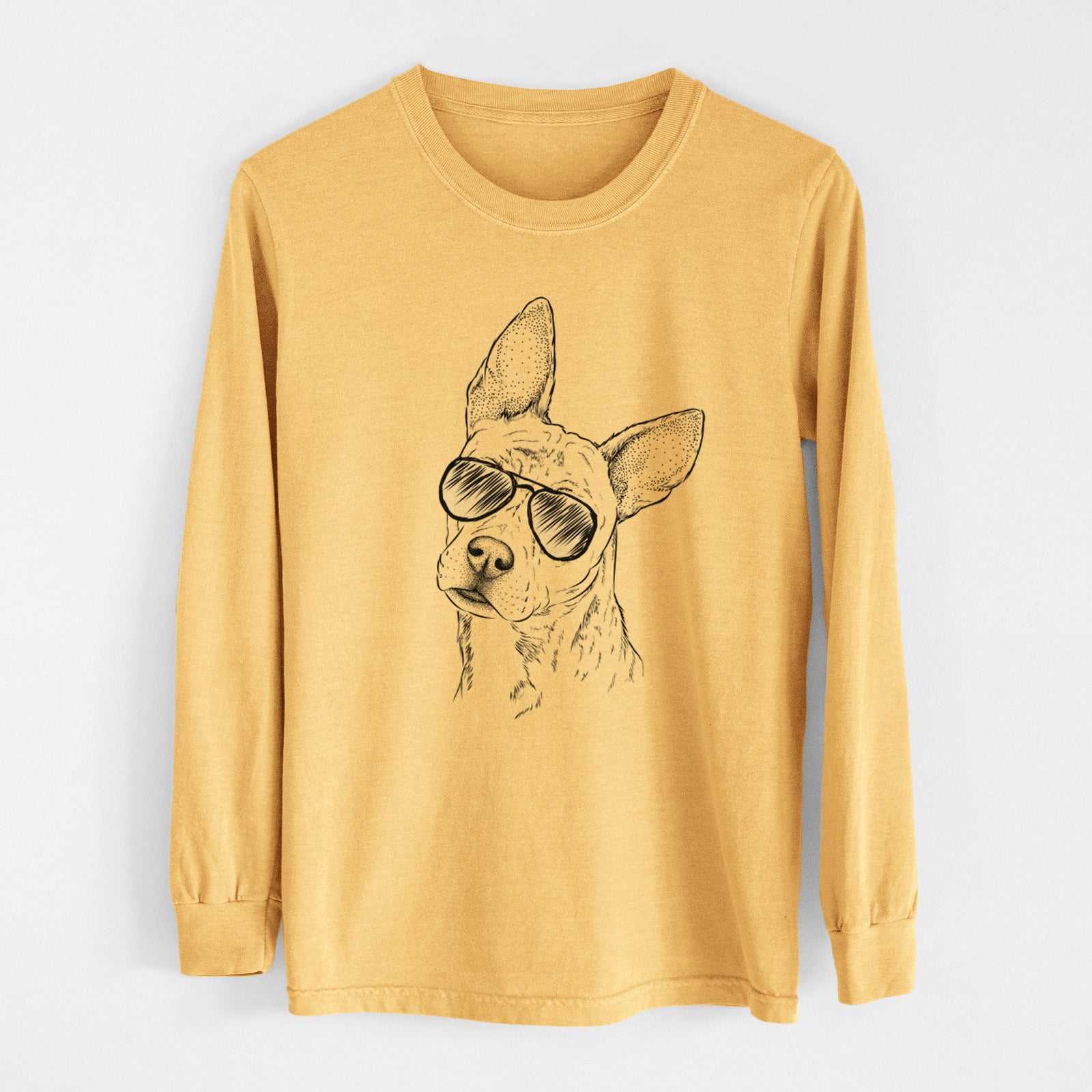 Aviators Diesel the Mixed Breed - Heavyweight 100% Cotton Long Sleeve