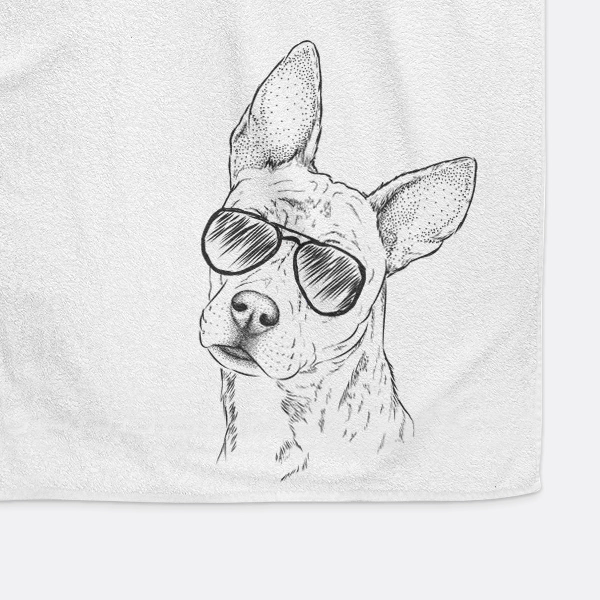 Diesel the Mixed Breed Decorative Hand Towel