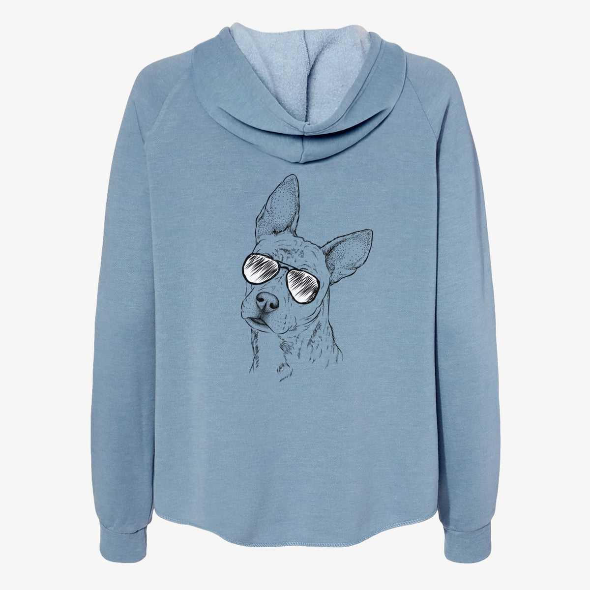 Diesel the Mixed Breed - Women's Cali Wave Zip-Up Sweatshirt