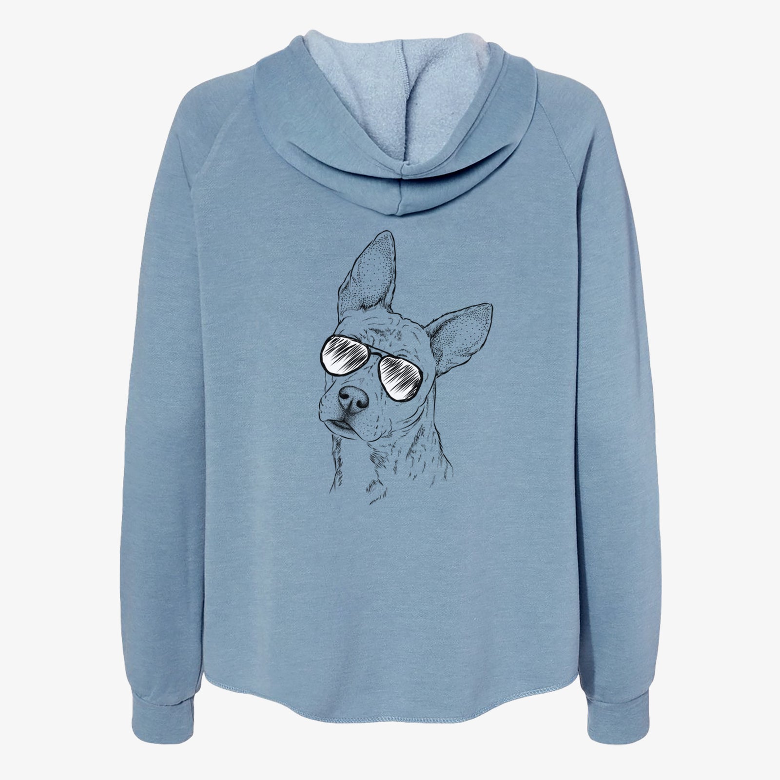 Diesel the Mixed Breed - Women's Cali Wave Zip-Up Sweatshirt