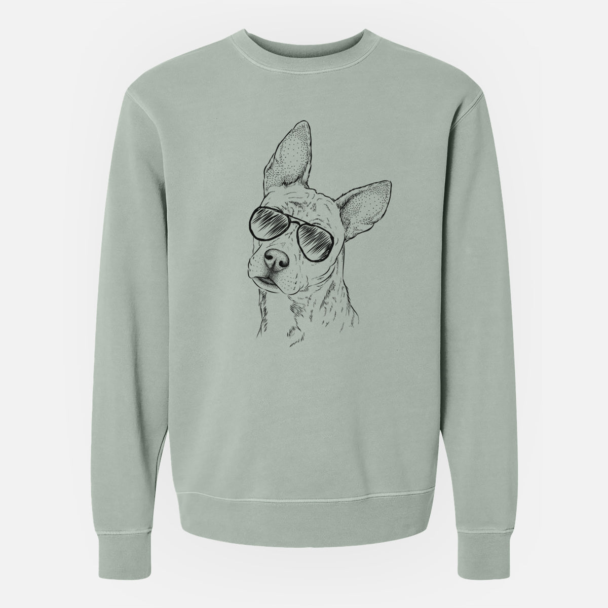 Aviator Diesel the Mixed Breed - Unisex Pigment Dyed Crew Sweatshirt