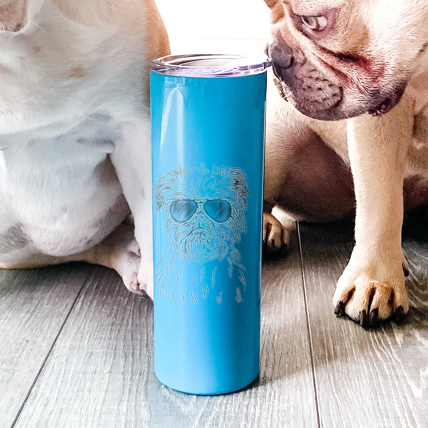 Digby the Brussels Griffon - 20oz Skinny Tumbler