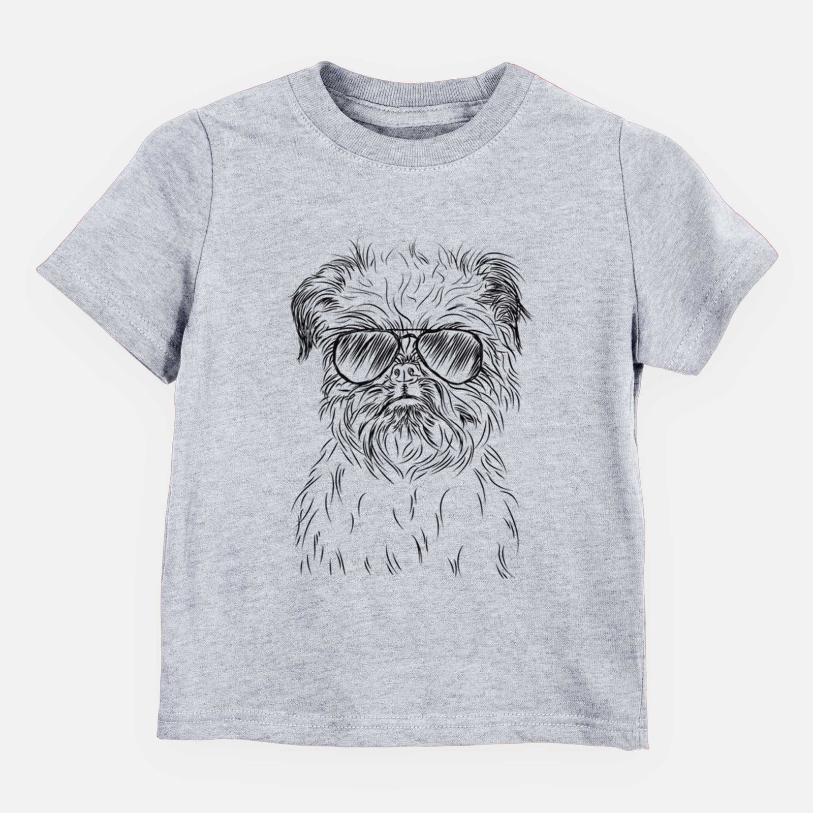 Aviator Digby the Brussels Griffon - Kids/Youth/Toddler Shirt