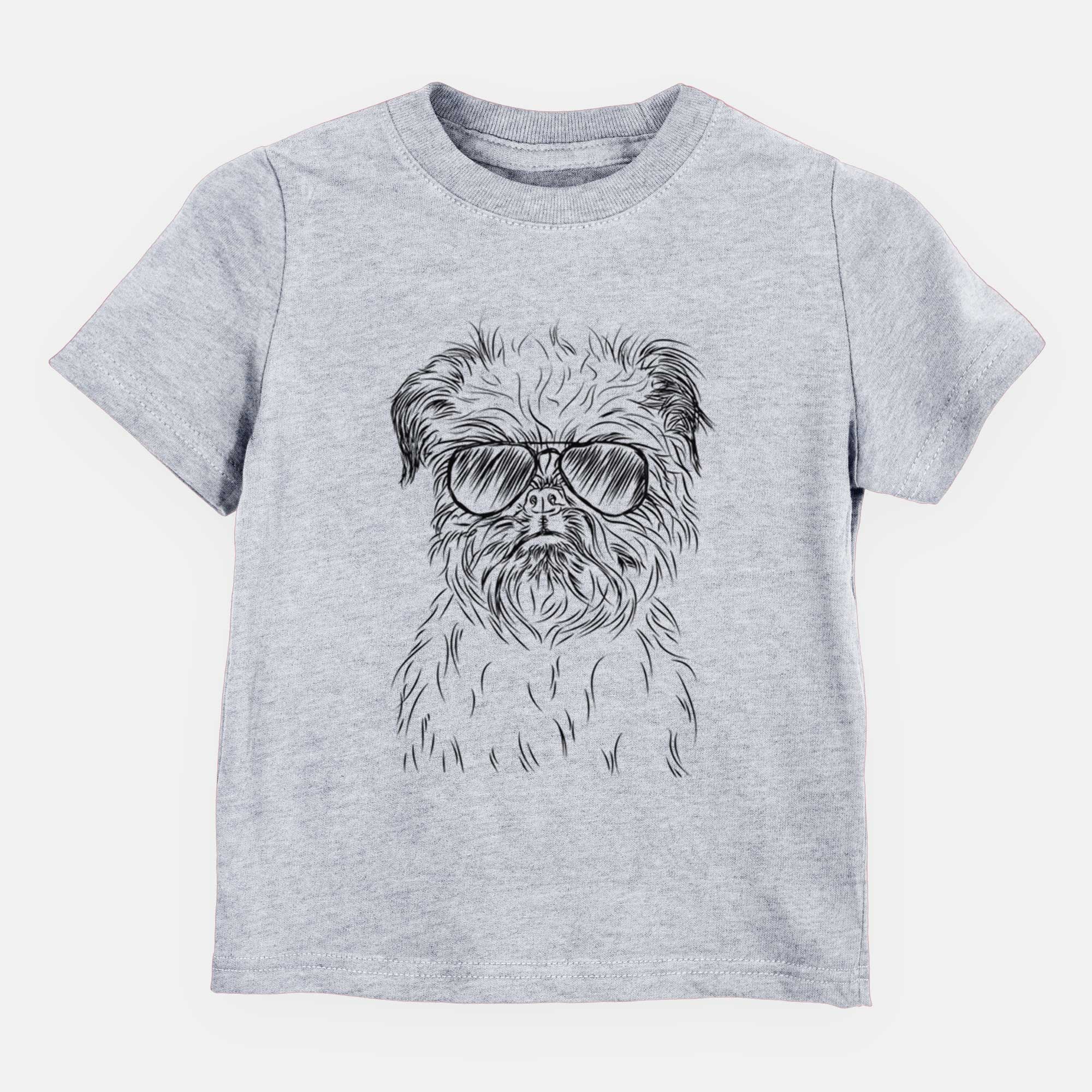 Aviator Digby the Brussels Griffon - Kids/Youth/Toddler Shirt