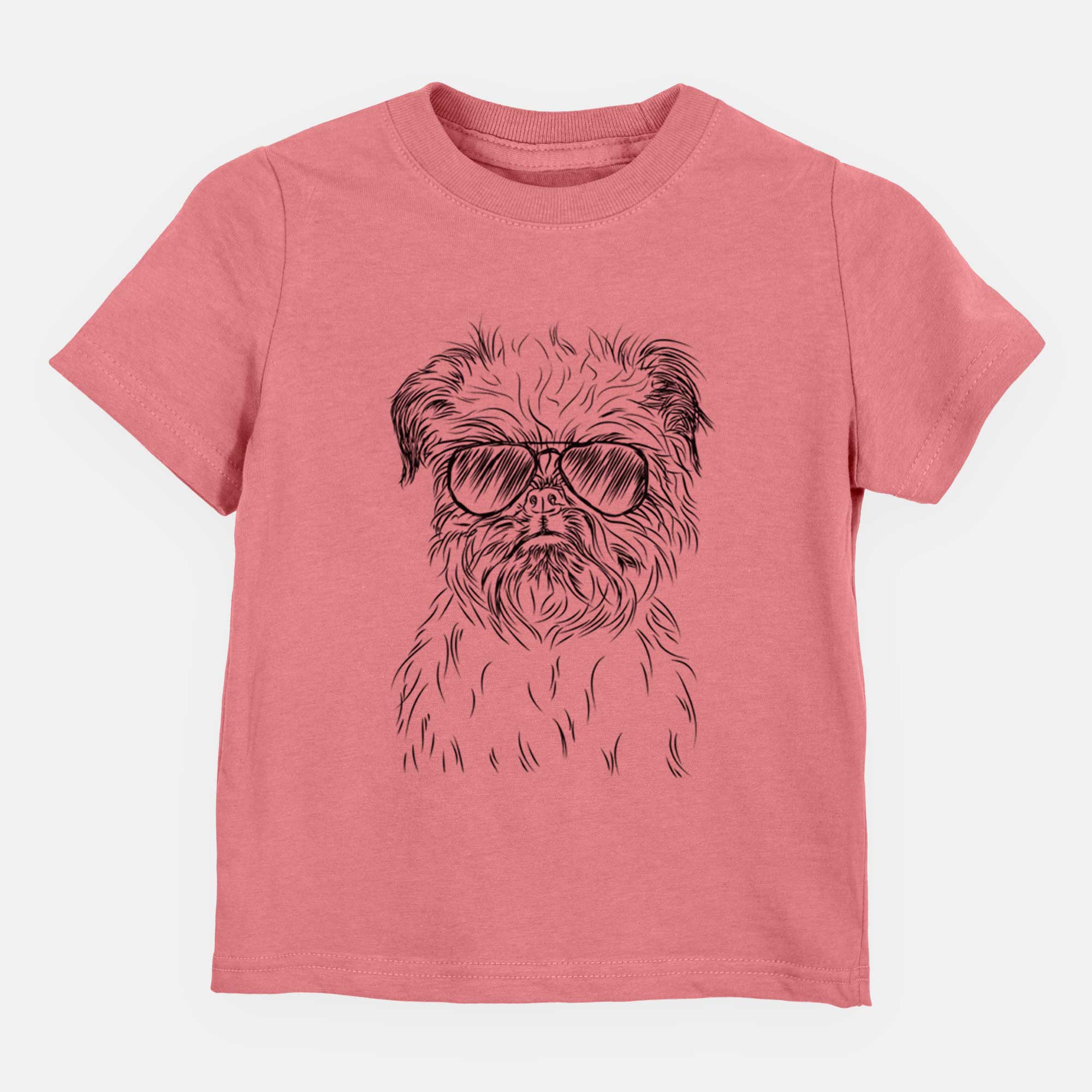 Aviator Digby the Brussels Griffon - Kids/Youth/Toddler Shirt