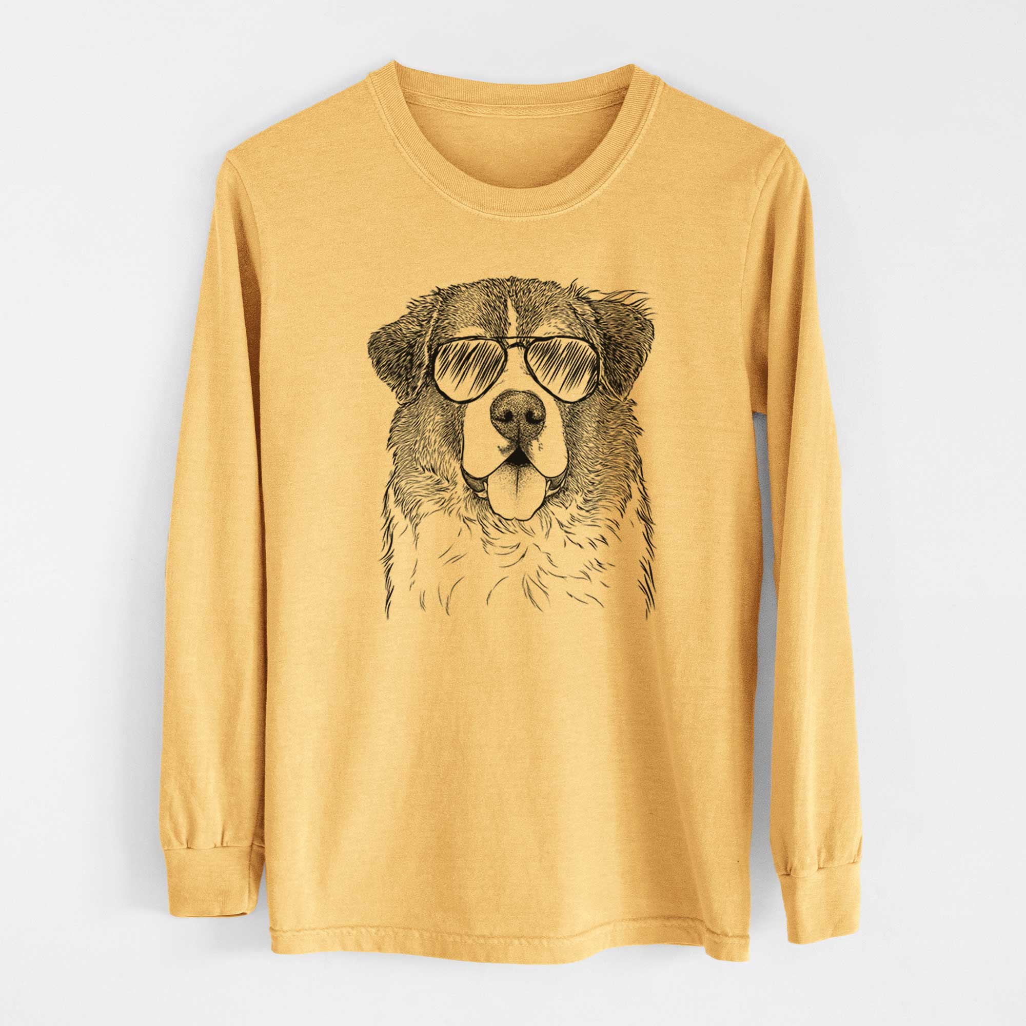 Aviators Dilly the Saint Bernard - Heavyweight 100% Cotton Long Sleeve