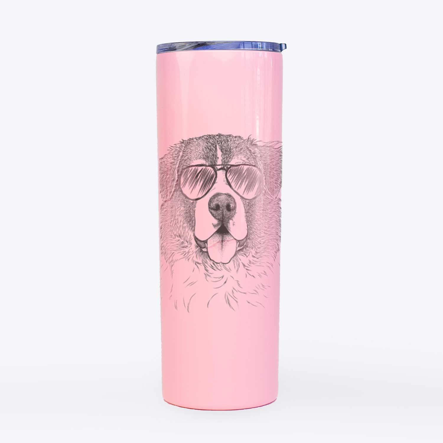 Dilly the Saint Bernard - 20oz Skinny Tumbler