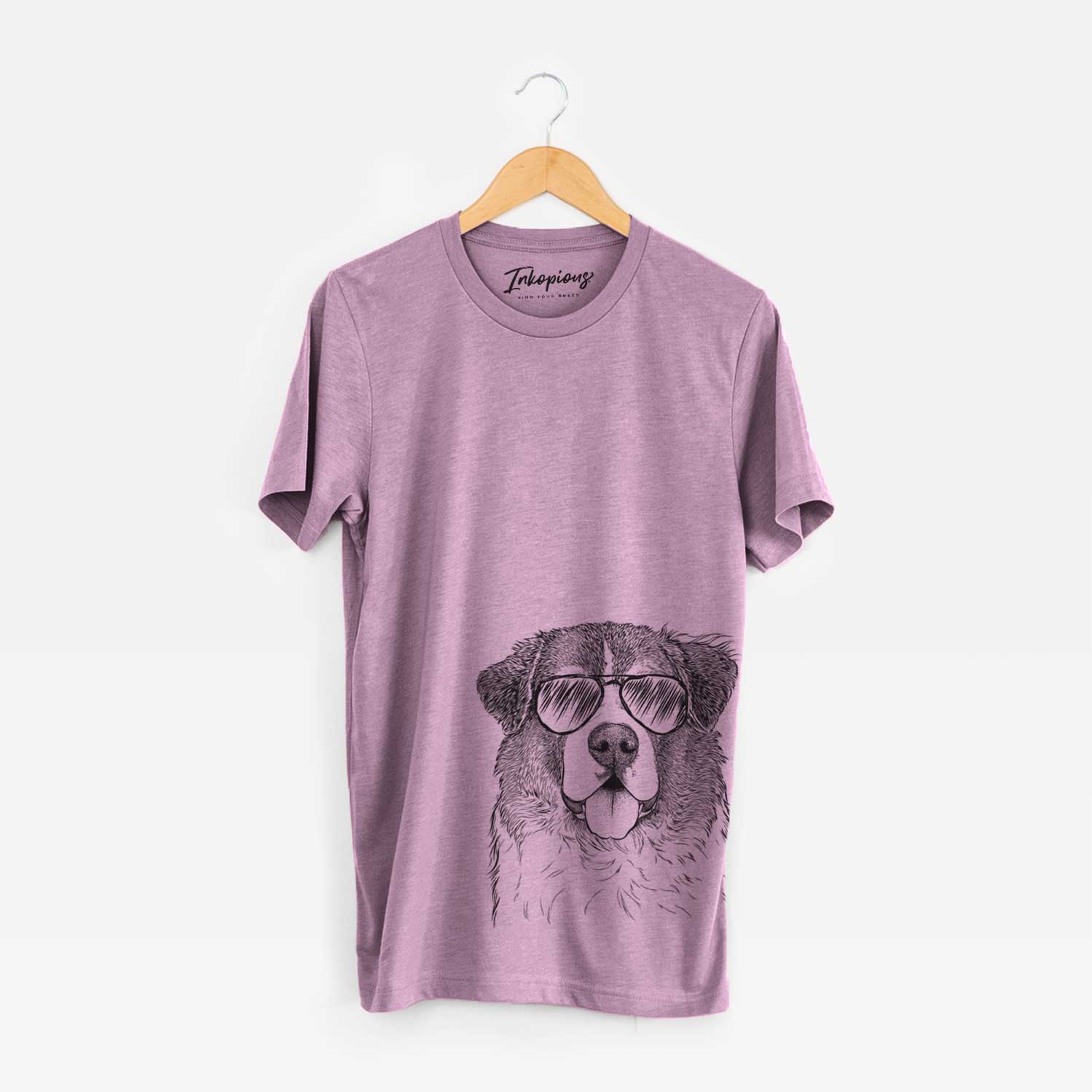 Aviator Dilly the Saint Bernard - Unisex Crewneck