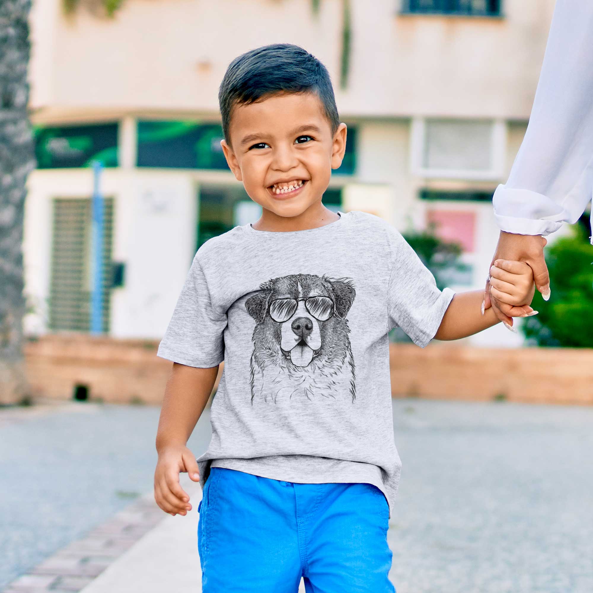 Aviator Dilly the Saint Bernard - Kids/Youth/Toddler Shirt