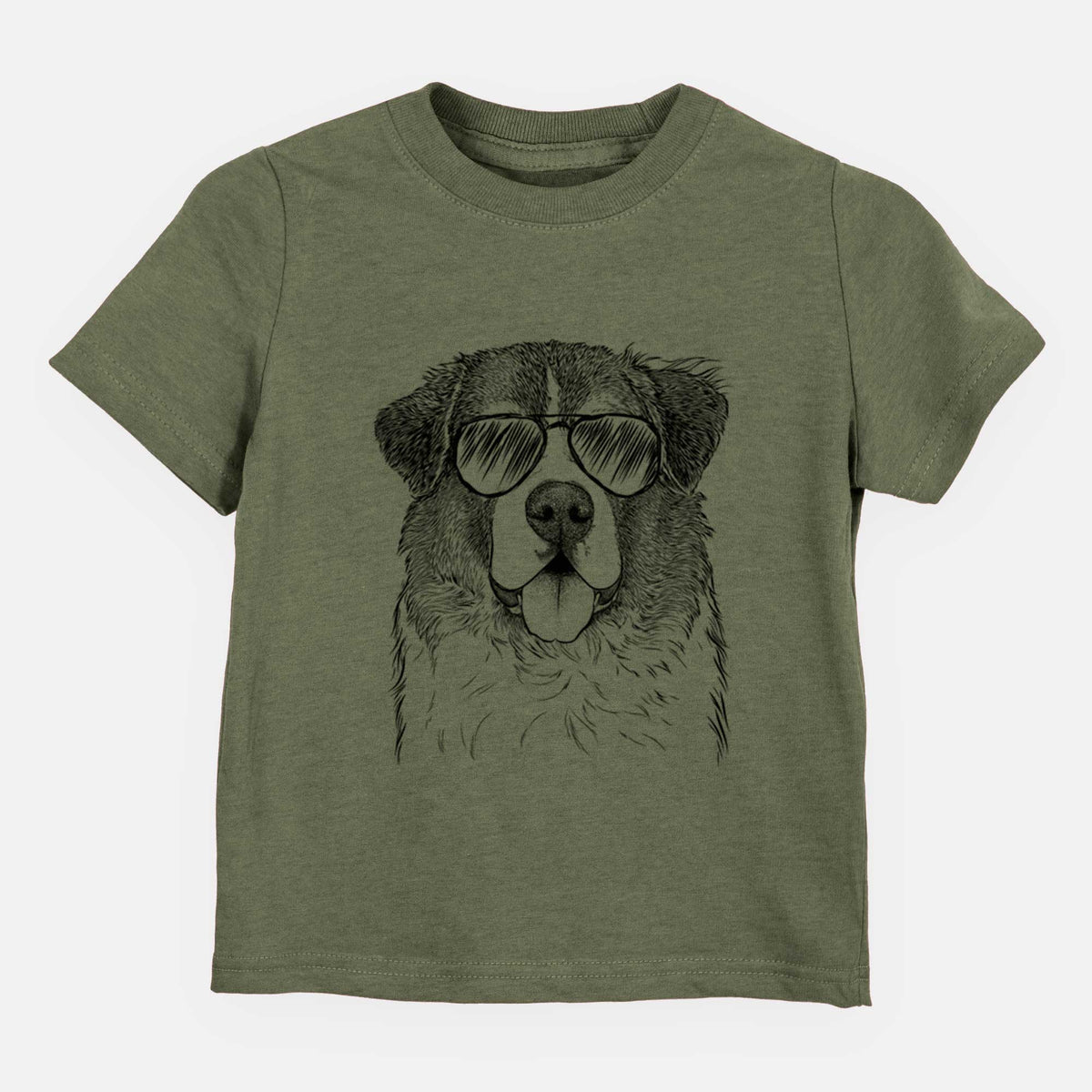 Aviator Dilly the Saint Bernard - Kids/Youth/Toddler Shirt
