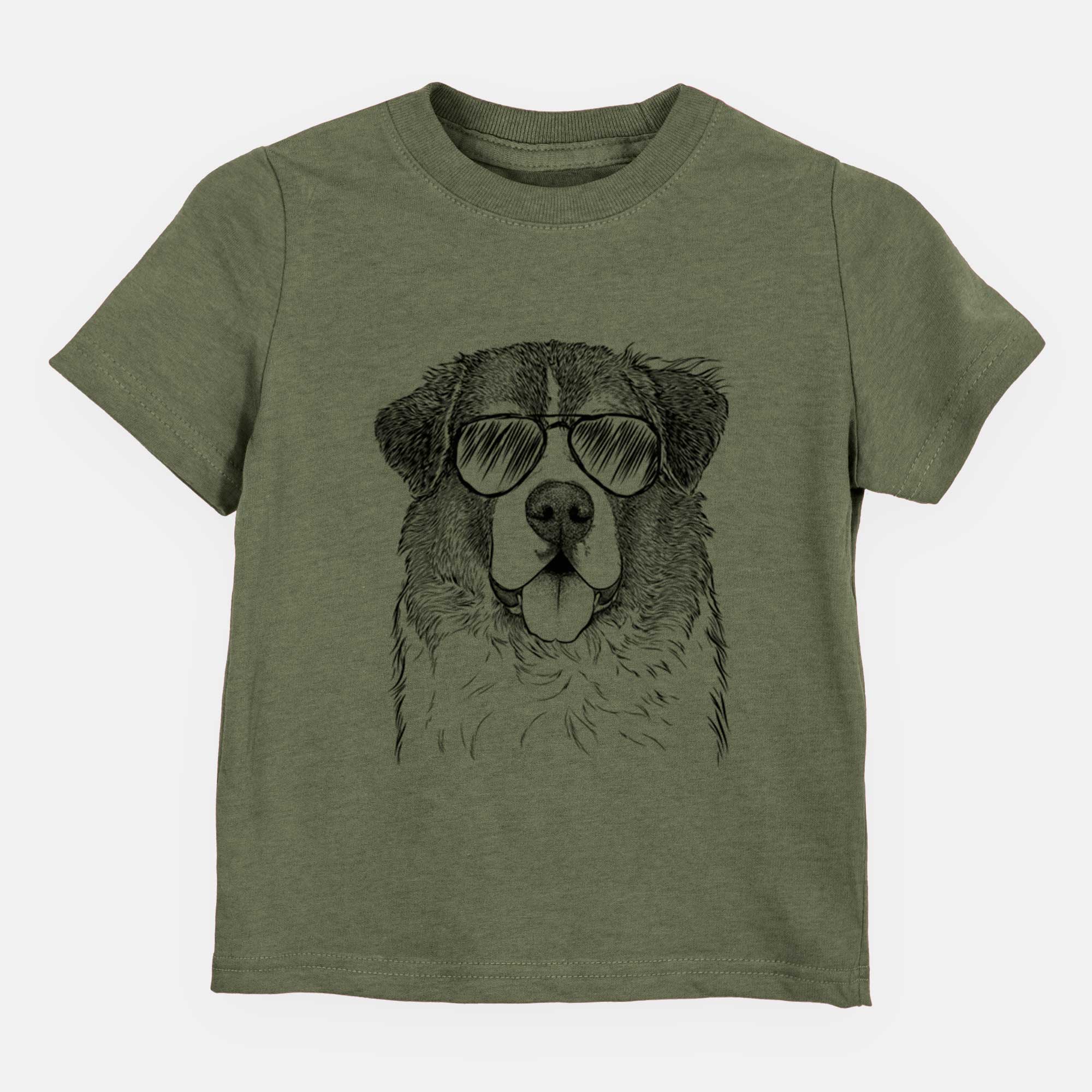 Aviator Dilly the Saint Bernard - Kids/Youth/Toddler Shirt