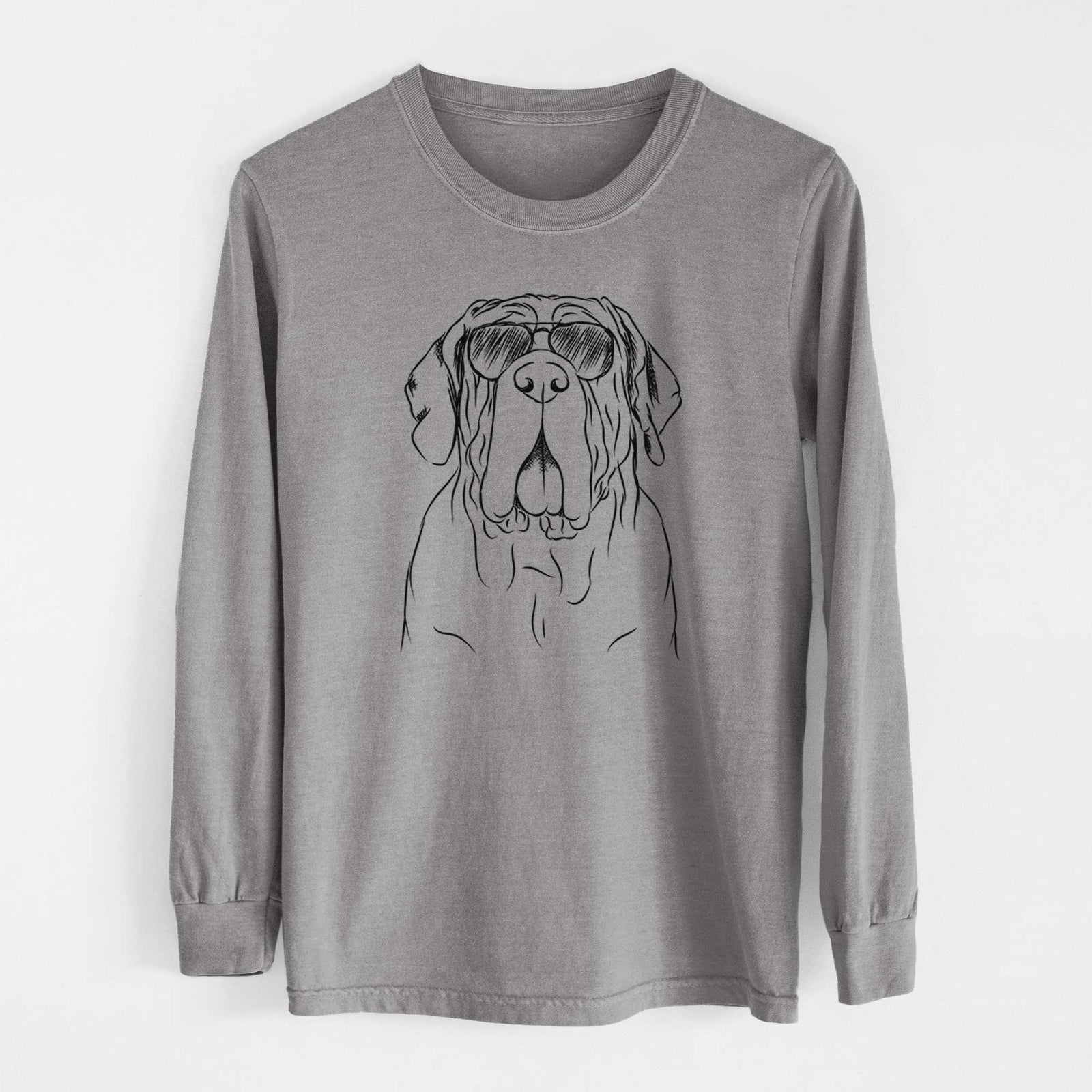 Aviators Dinah the Neapolitan Mastiff - Heavyweight 100% Cotton Long Sleeve