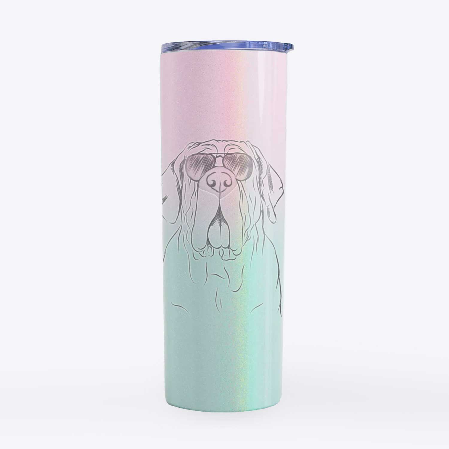 Dinah the Neapolitan Mastiff - 20oz Skinny Tumbler