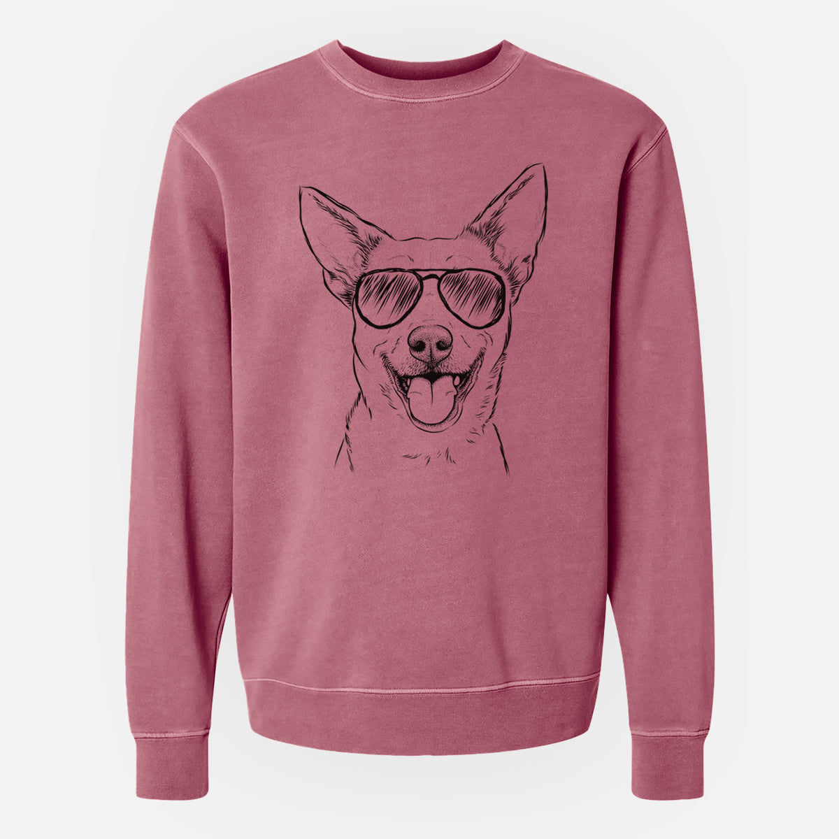 Aviator Dinghy the Mixed Breed - Unisex Pigment Dyed Crew Sweatshirt