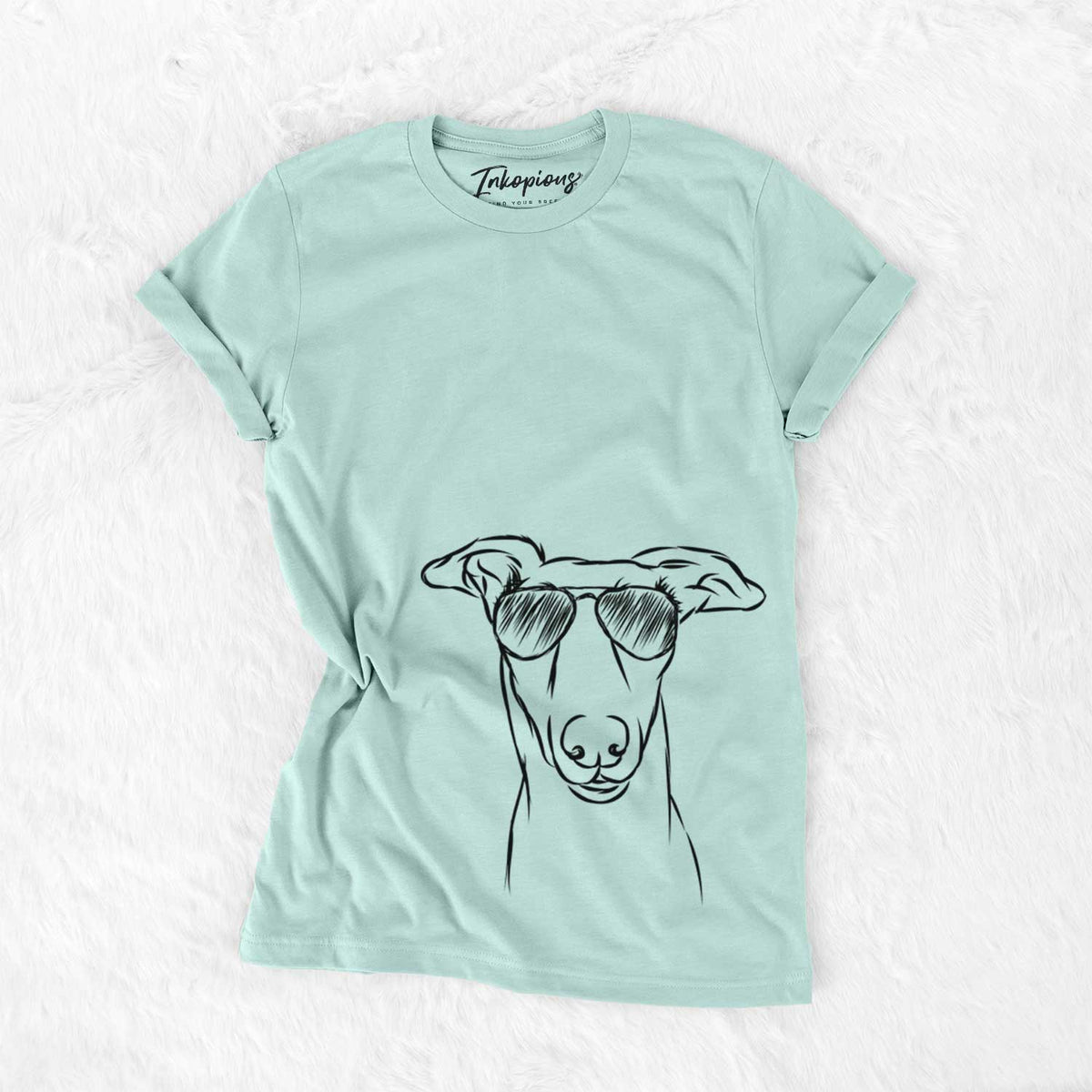 Aviator Diva the Greyhound - Unisex Crewneck
