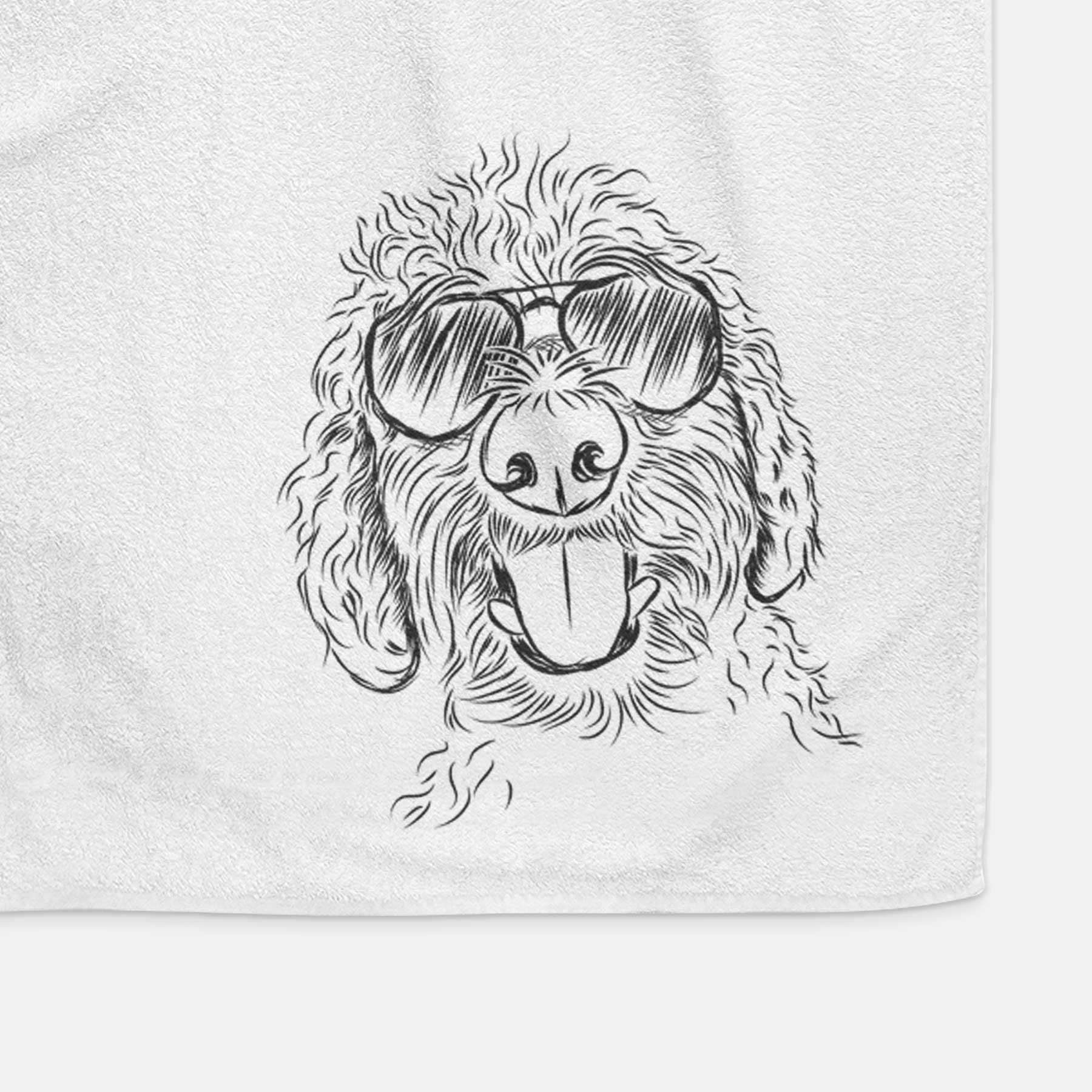 Dixie the Doodle Decorative Hand Towel