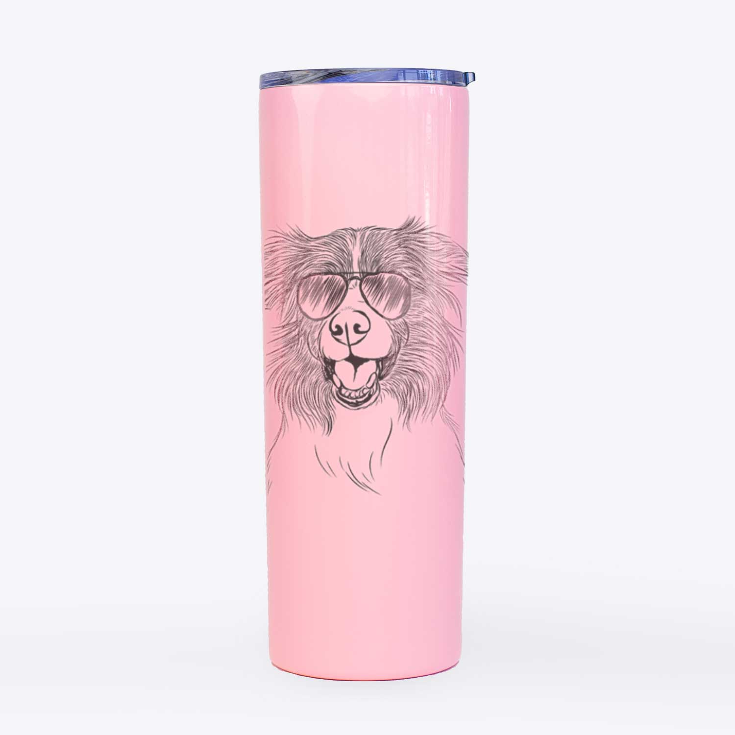 Dizzy the Border Collie - 20oz Skinny Tumbler