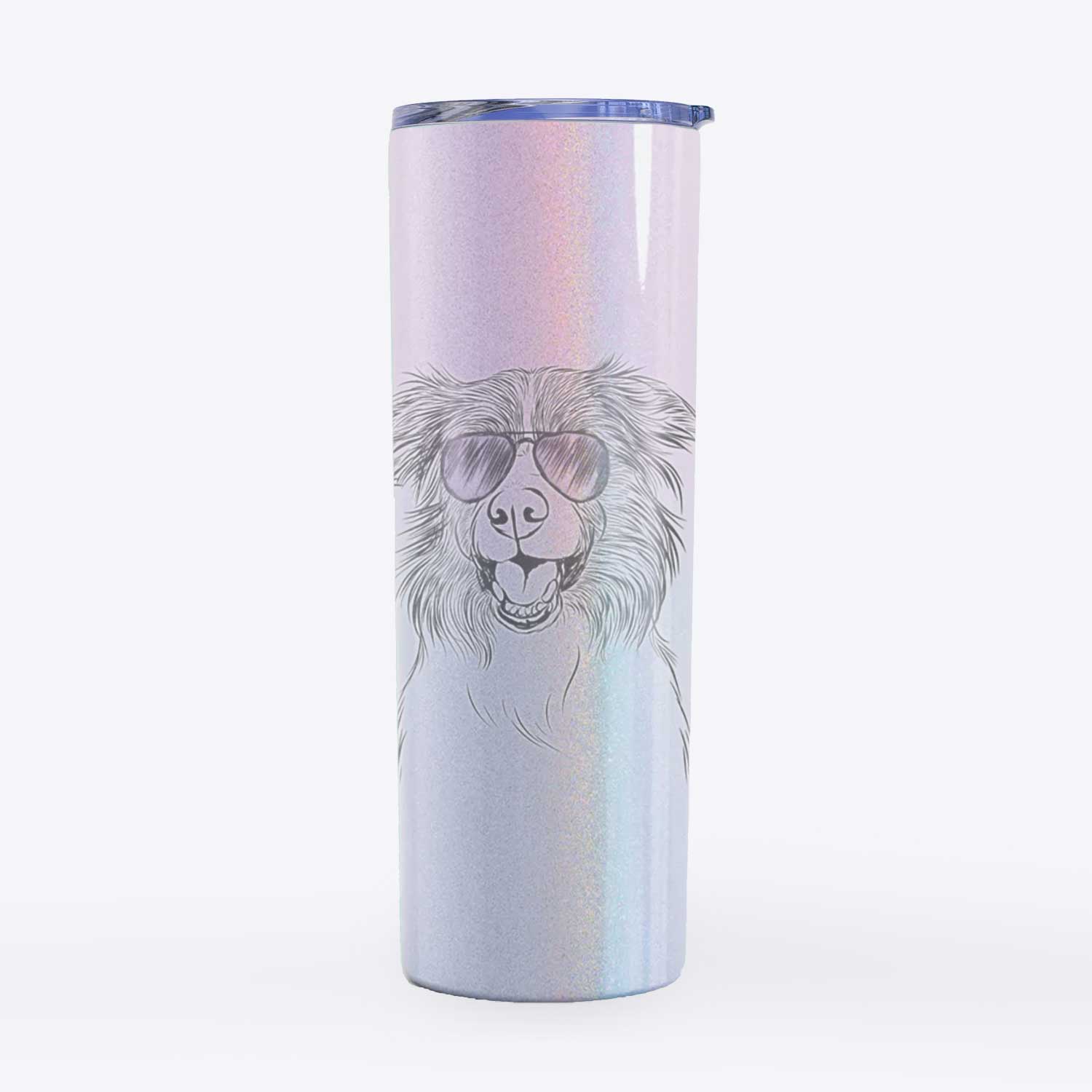 Dizzy the Border Collie - 20oz Skinny Tumbler