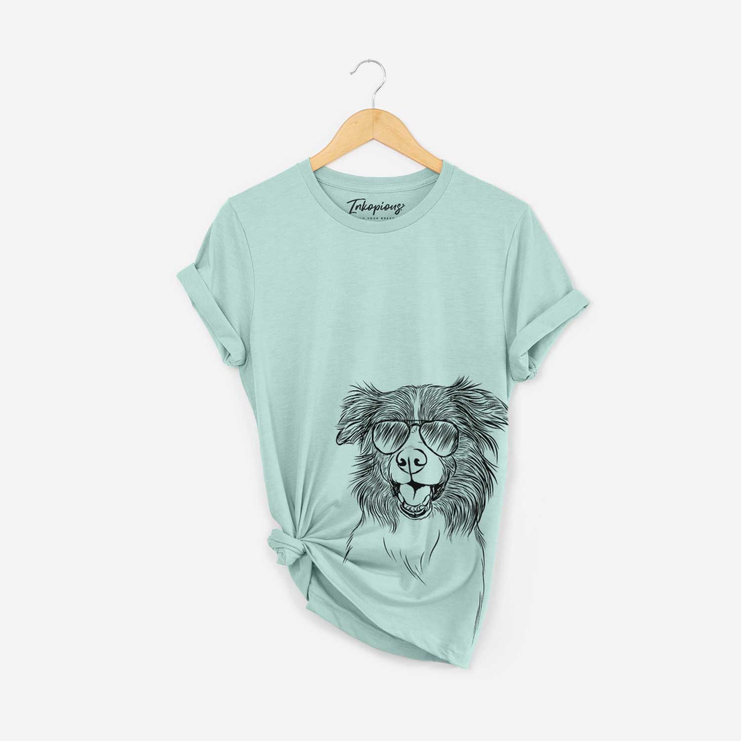 Dizzy the Border Collie - Bella Canvas Unisex Crewneck