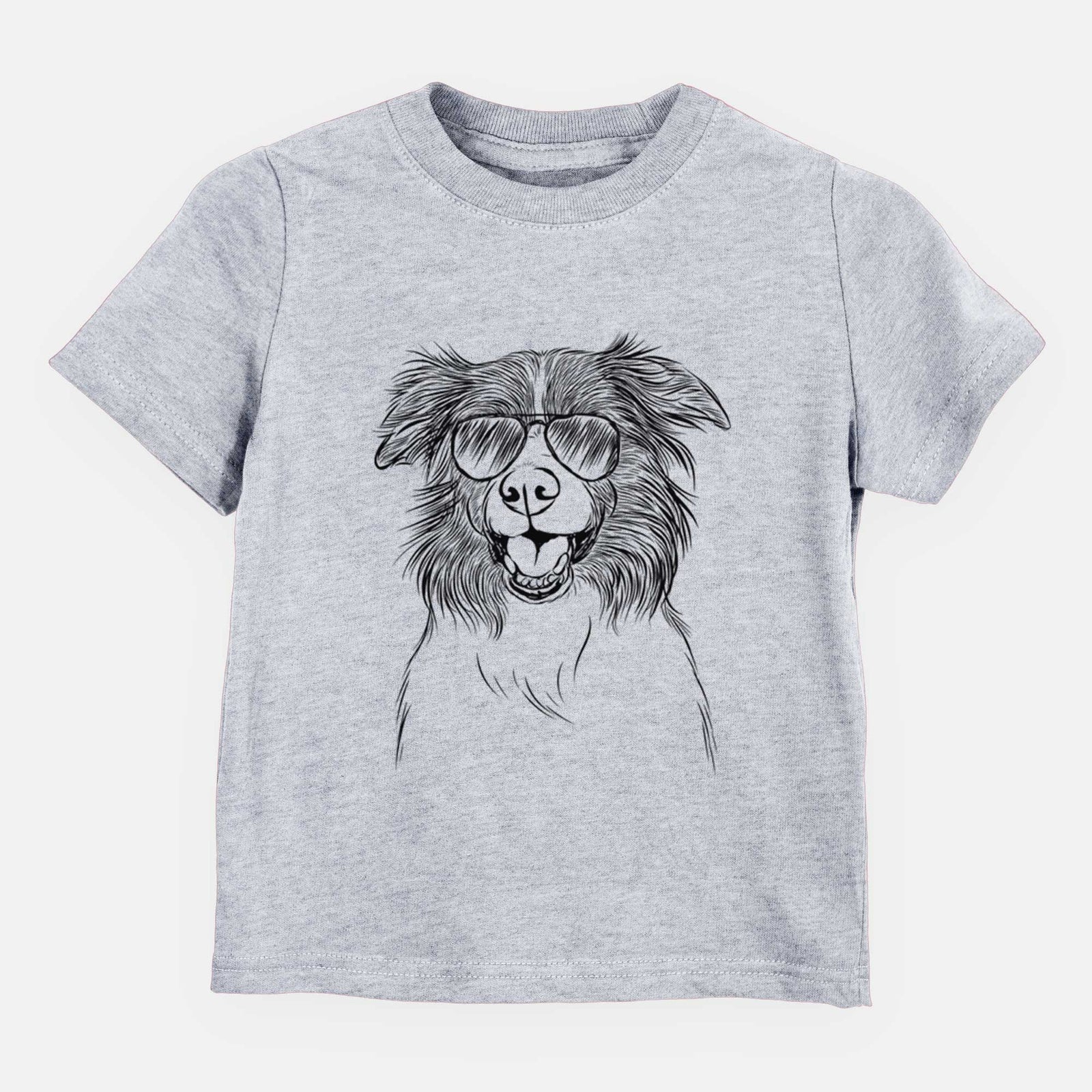 Aviator Dizzy the Border Collie - Kids/Youth/Toddler Shirt