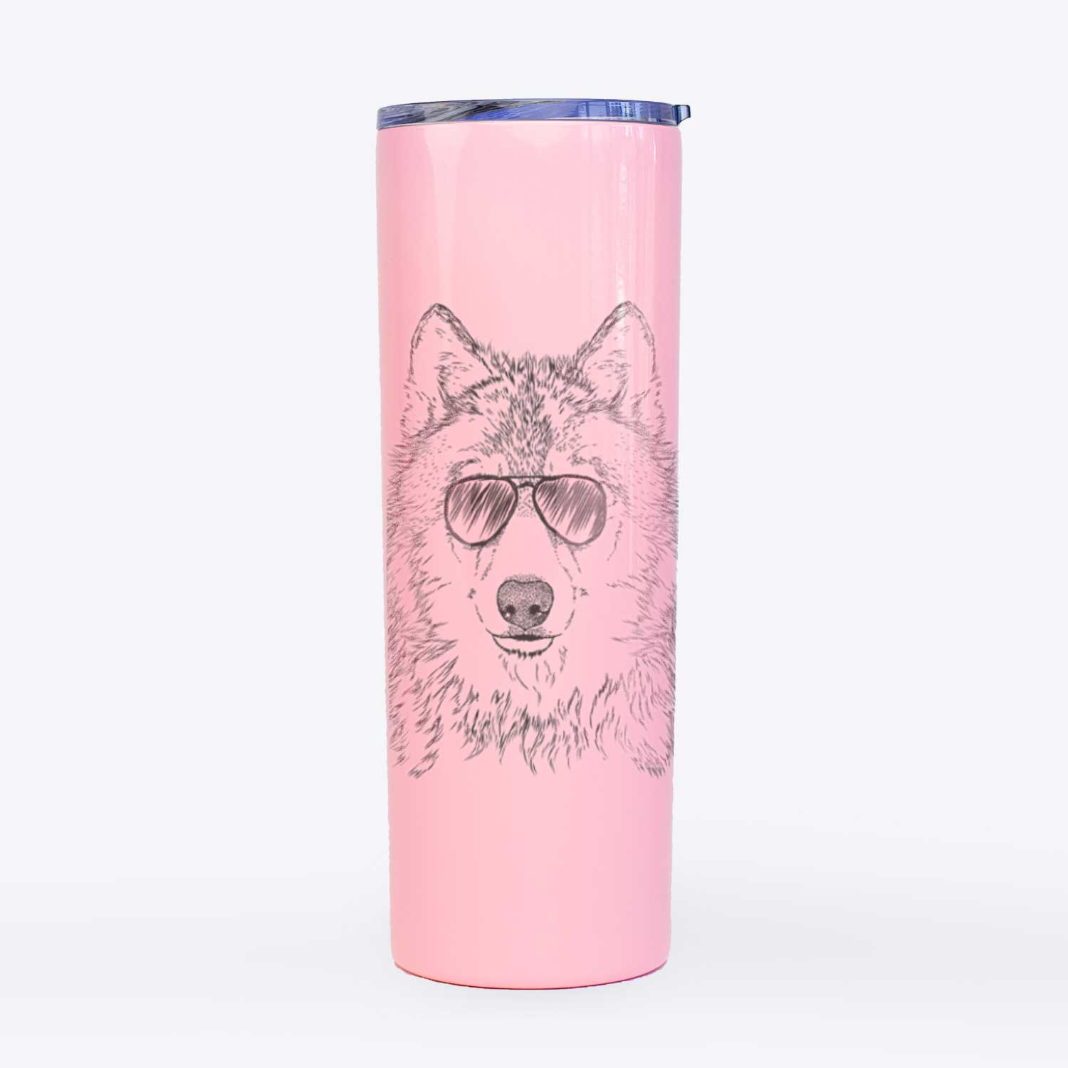 Django the Grey Wolf - 20oz Skinny Tumbler