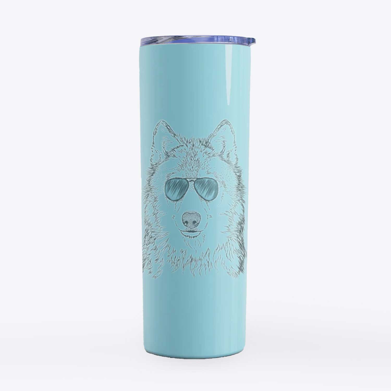 Django the Grey Wolf - 20oz Skinny Tumbler