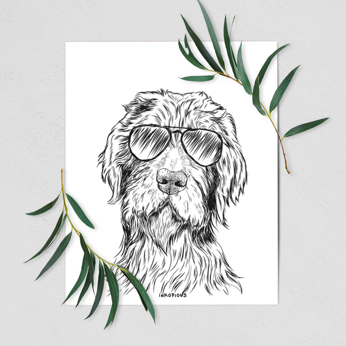 Doc Holliday the Pudelpointer Art Print