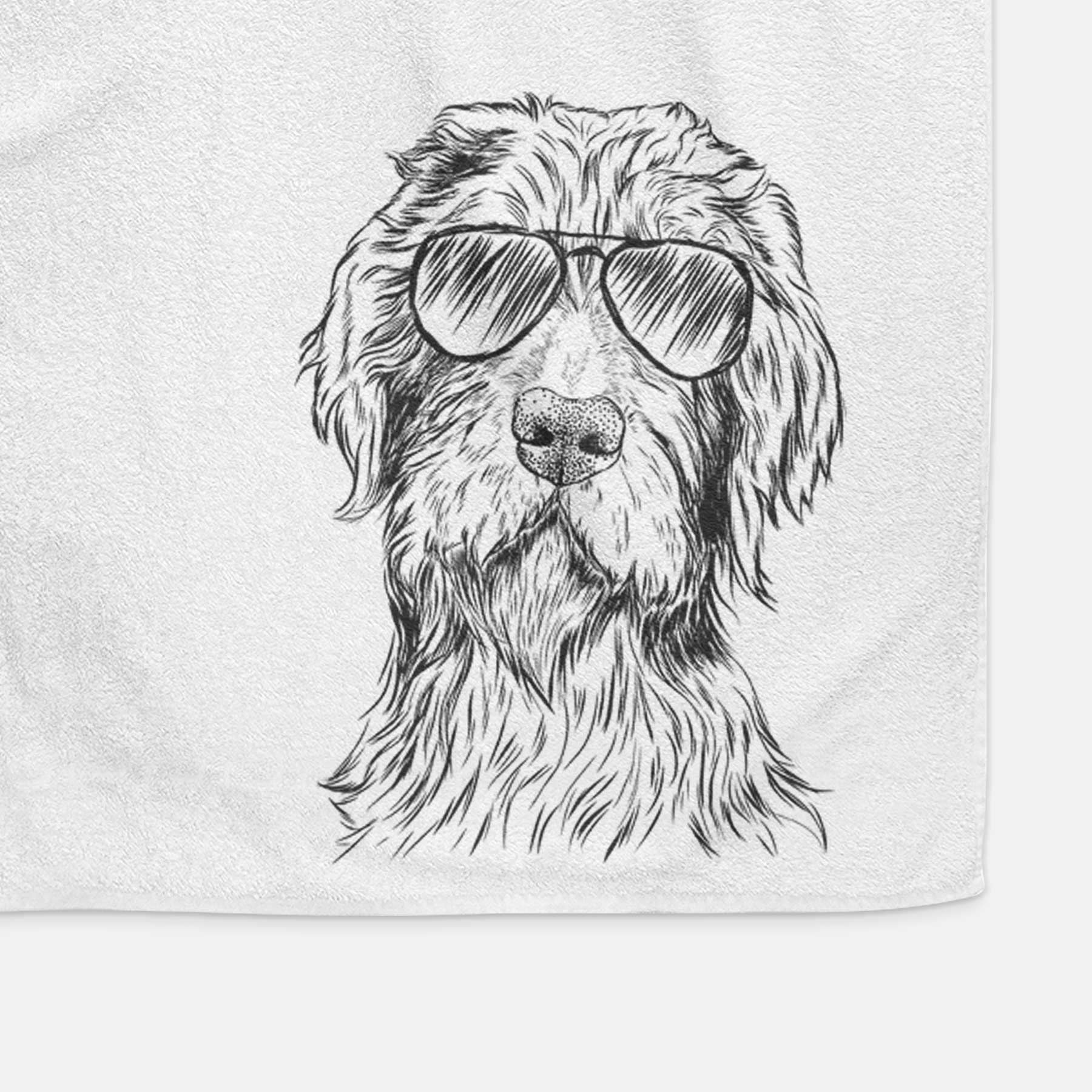 Doc Holliday the Pudelpointer Decorative Hand Towel