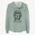 Doc Holliday the Pudelpointer - Women's Cali Wave Zip-Up Sweatshirt