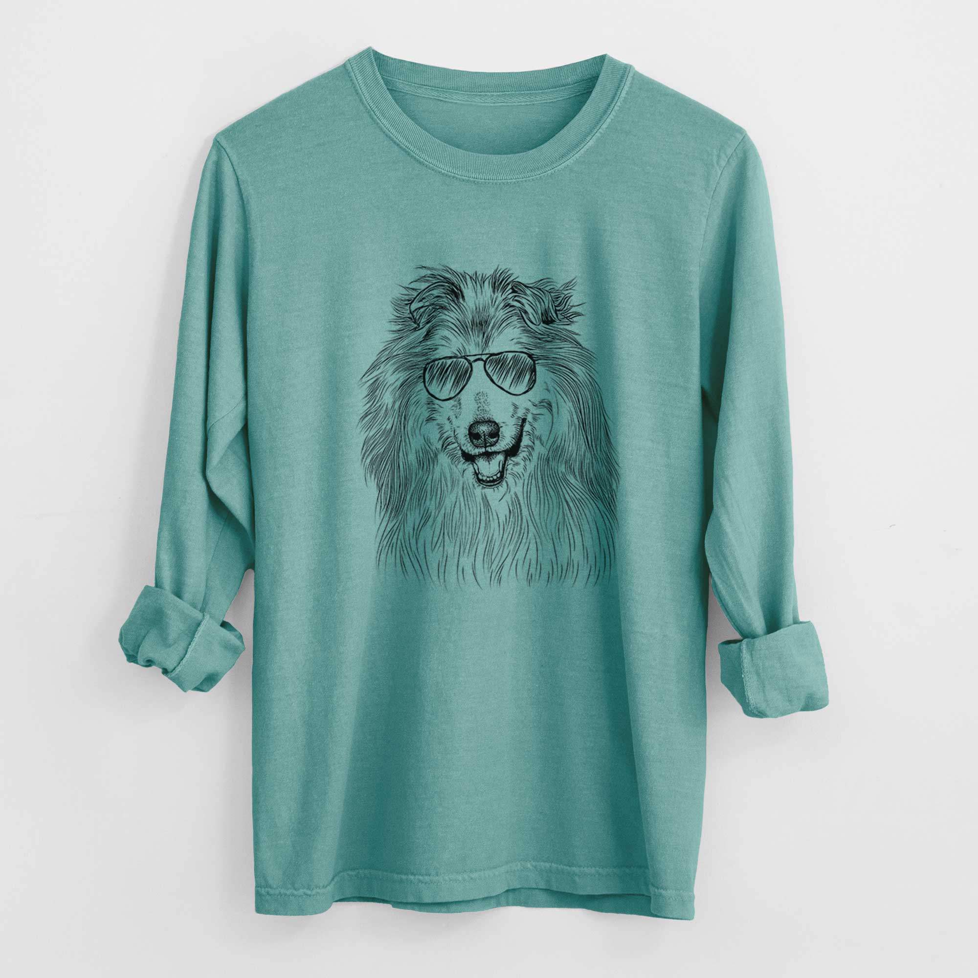 Aviators Donnan the Rough Collie - Heavyweight 100% Cotton Long Sleeve