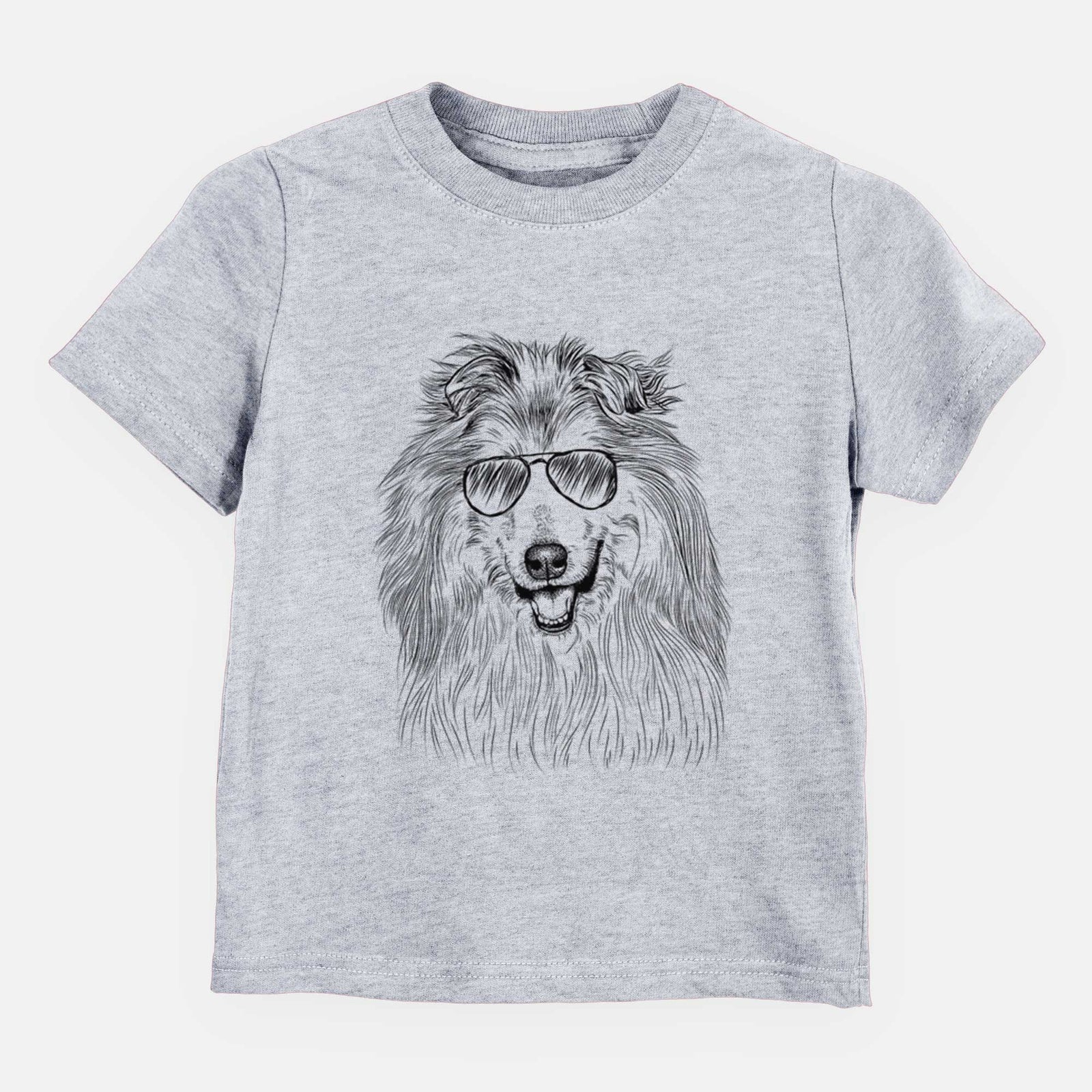 Aviator Donnan the Rough Collie - Kids/Youth/Toddler Shirt