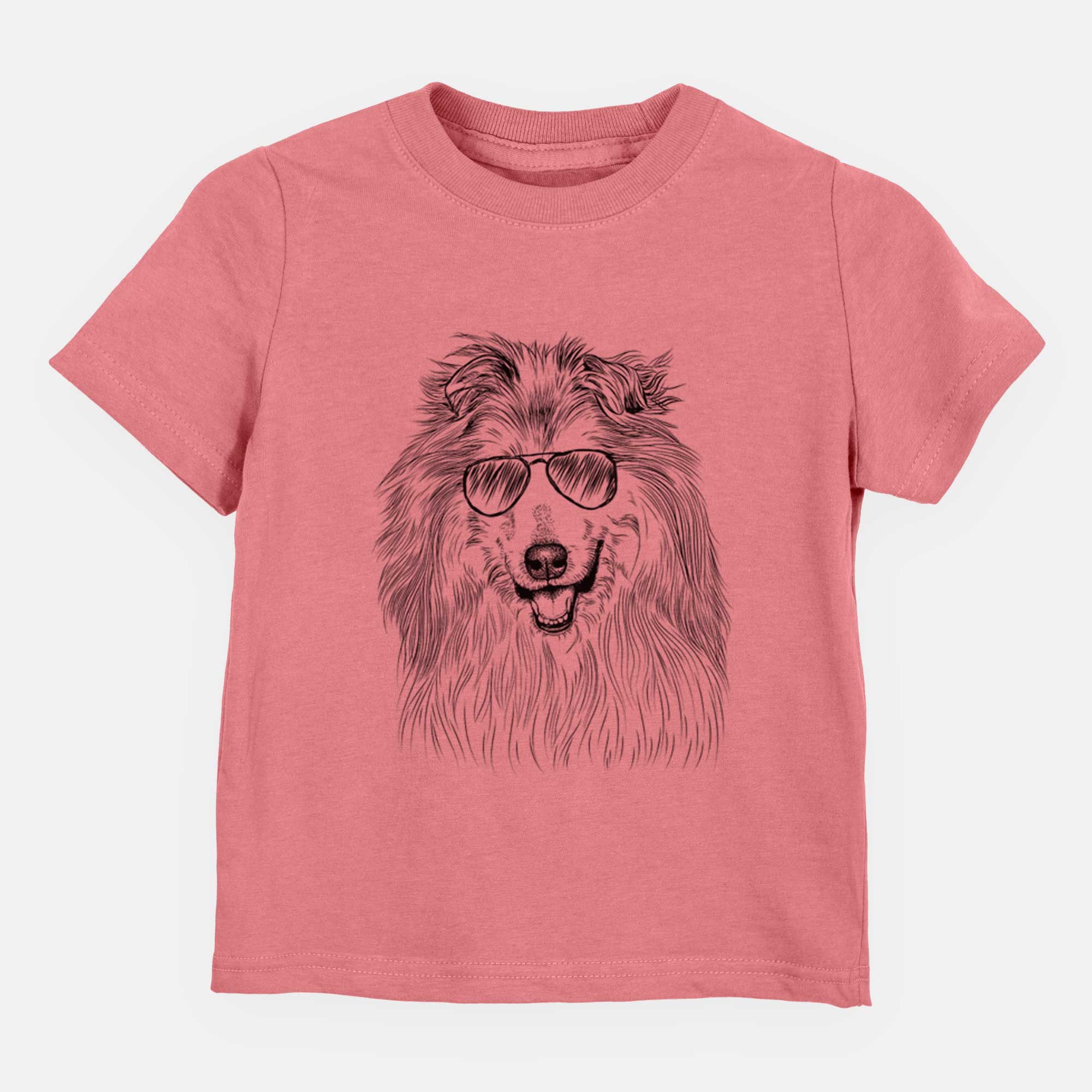 Aviator Donnan the Rough Collie - Kids/Youth/Toddler Shirt