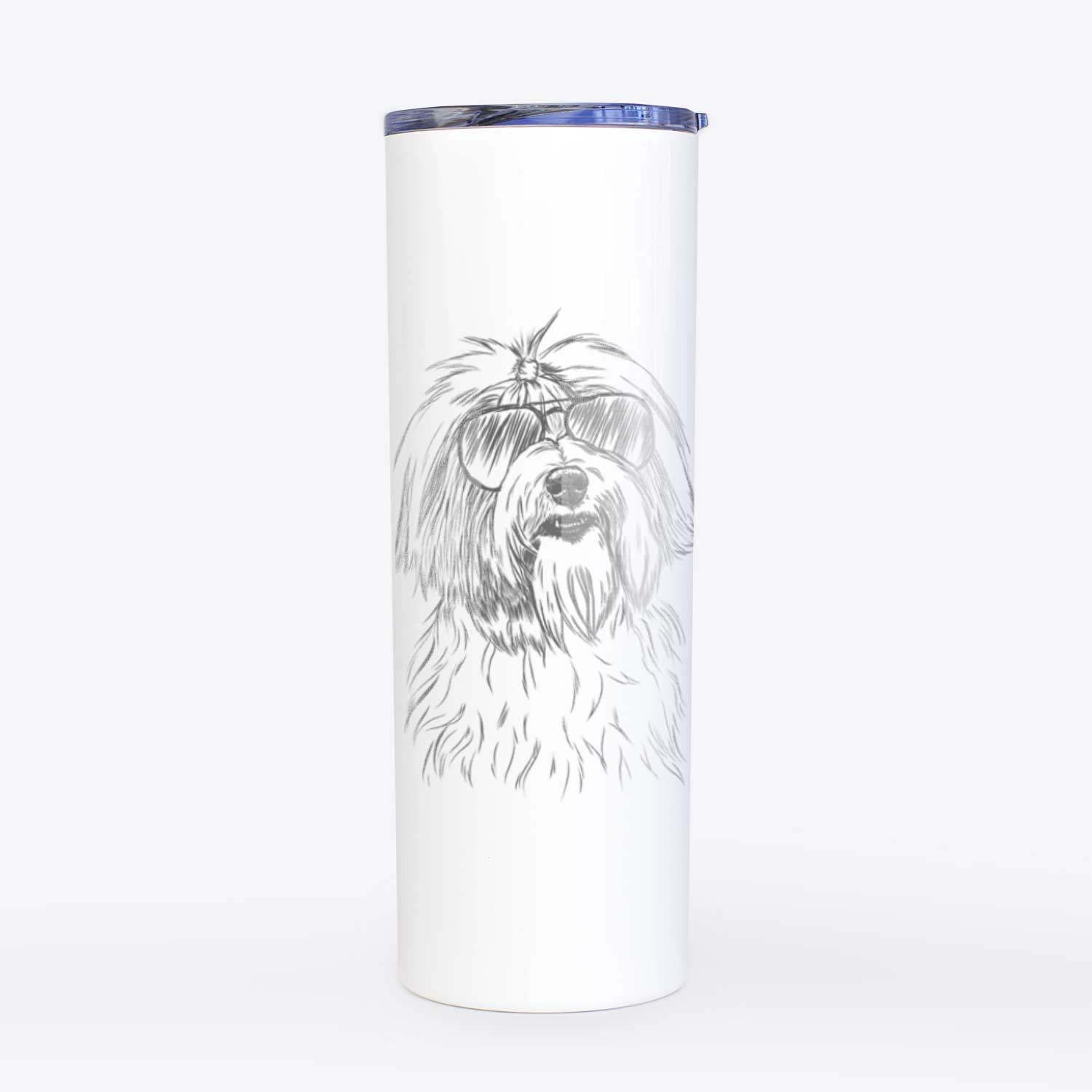 Dooley the Havanese - 20oz Skinny Tumbler