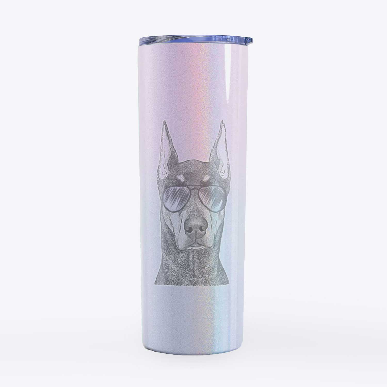 Drake the Doberman Pinscher - 20oz Skinny Tumbler