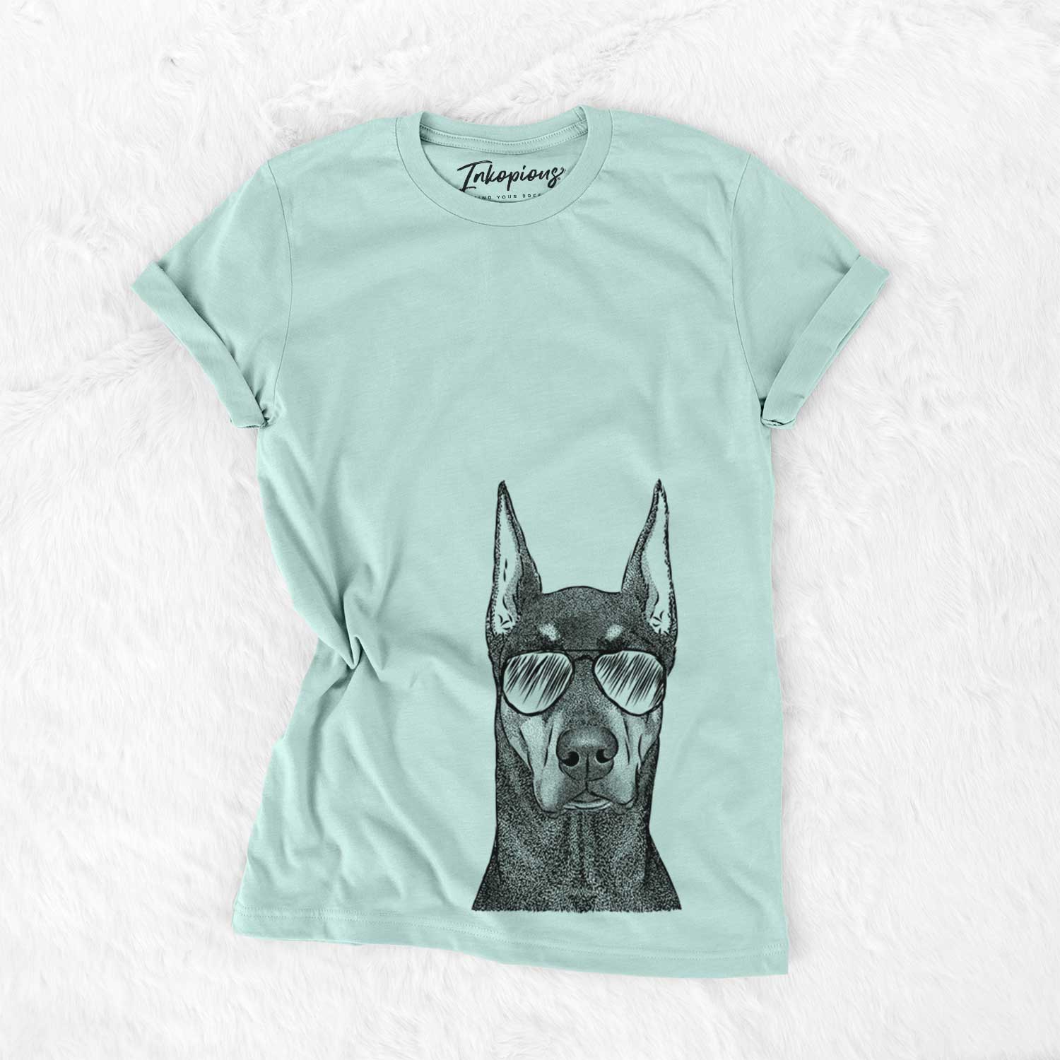 Aviator Drake the Doberman Pinscher - Unisex Crewneck