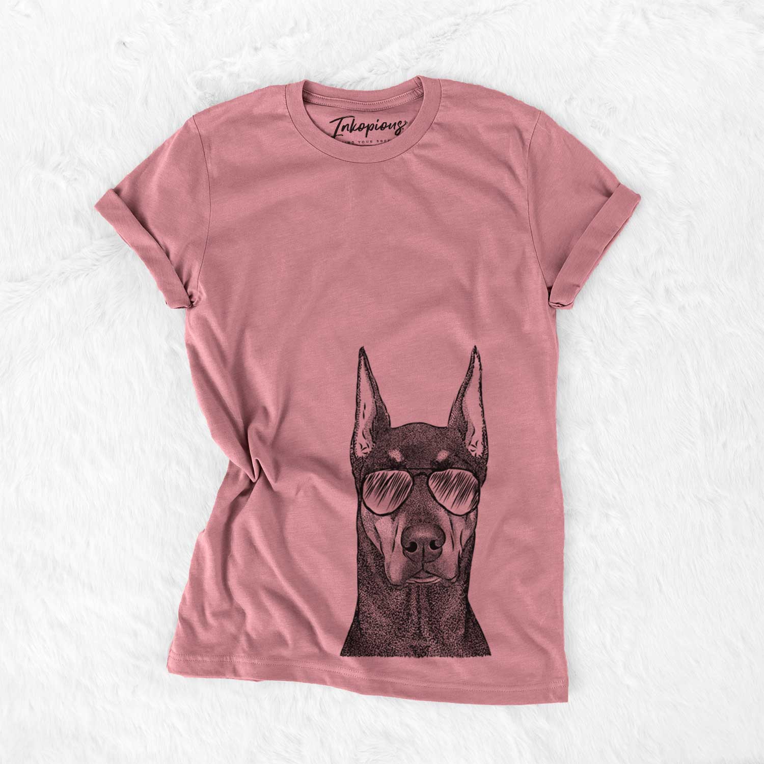 Aviator Drake the Doberman Pinscher - Unisex Crewneck