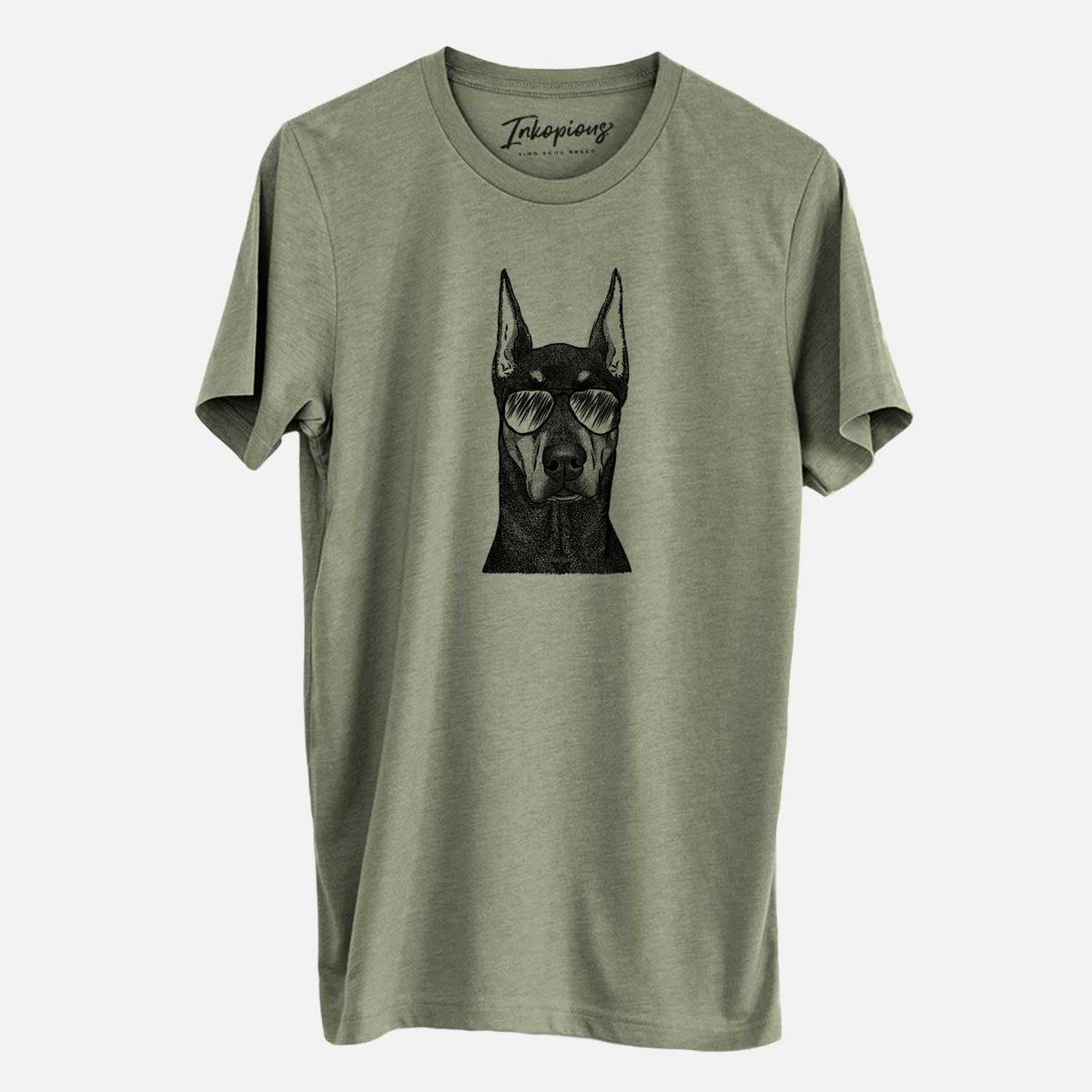 Aviator Drake the Doberman Pinscher - Unisex Crewneck