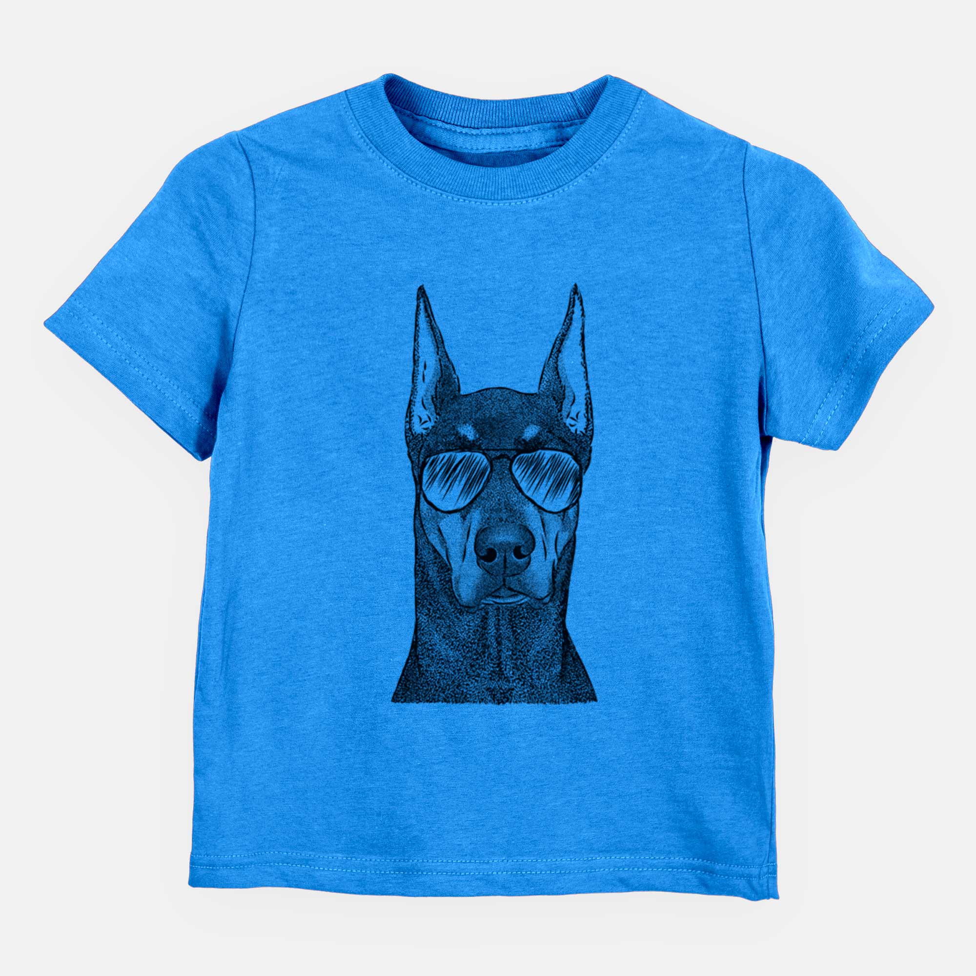 Aviator Drake the Doberman Pinscher - Kids/Youth/Toddler Shirt