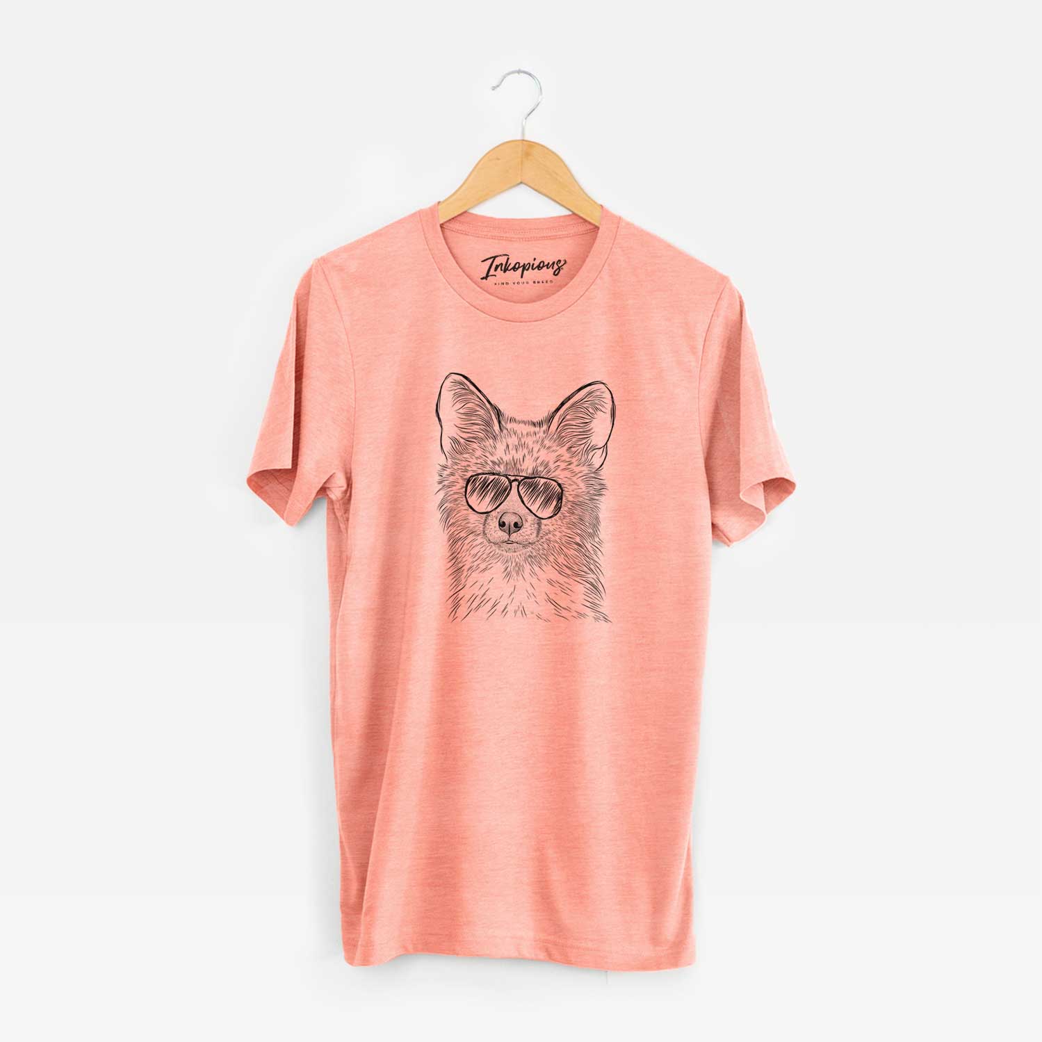 Aviator Drax the Red Fox - Unisex Crewneck