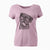 Aviator Dudley Danger the Pug - Women's V-neck Shirt